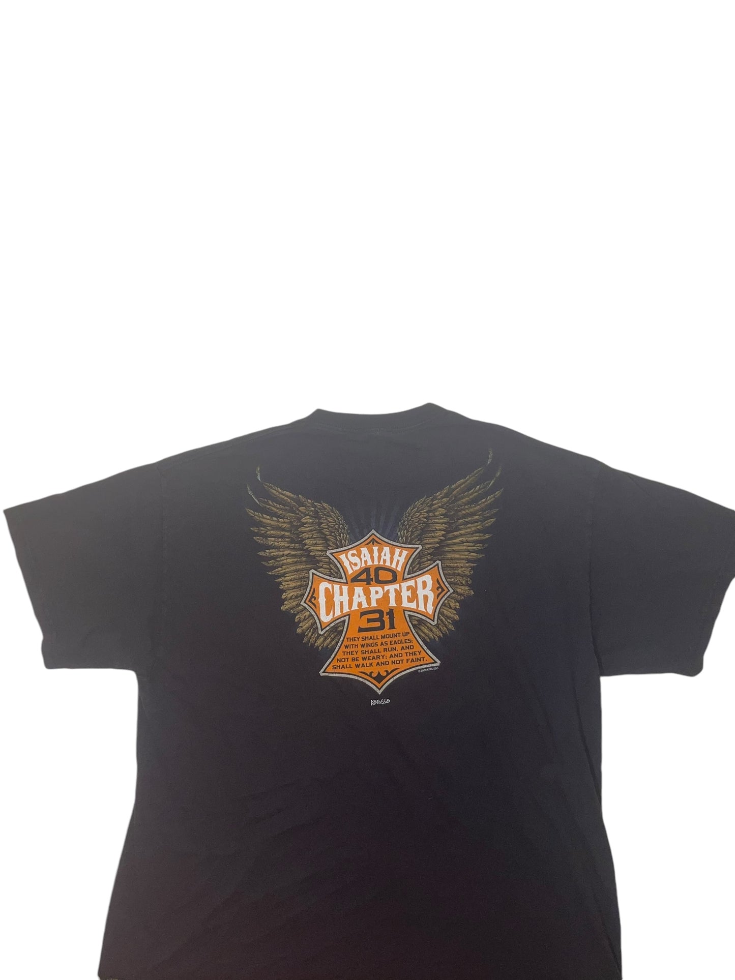 2009 Jesus biker tee