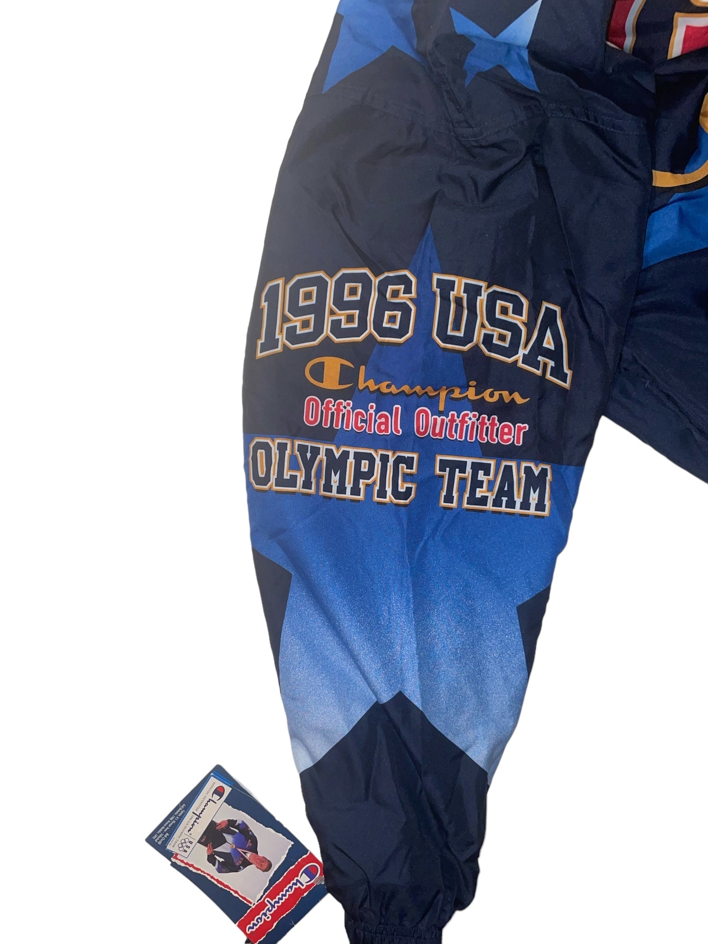 Vintage 1996 Team USA Atlanta Olympics 100th Anniversary windbreaker