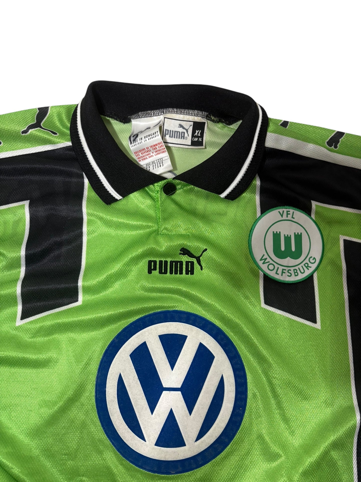 Vintage 1999 Wolfsburg soccer jersey size XL