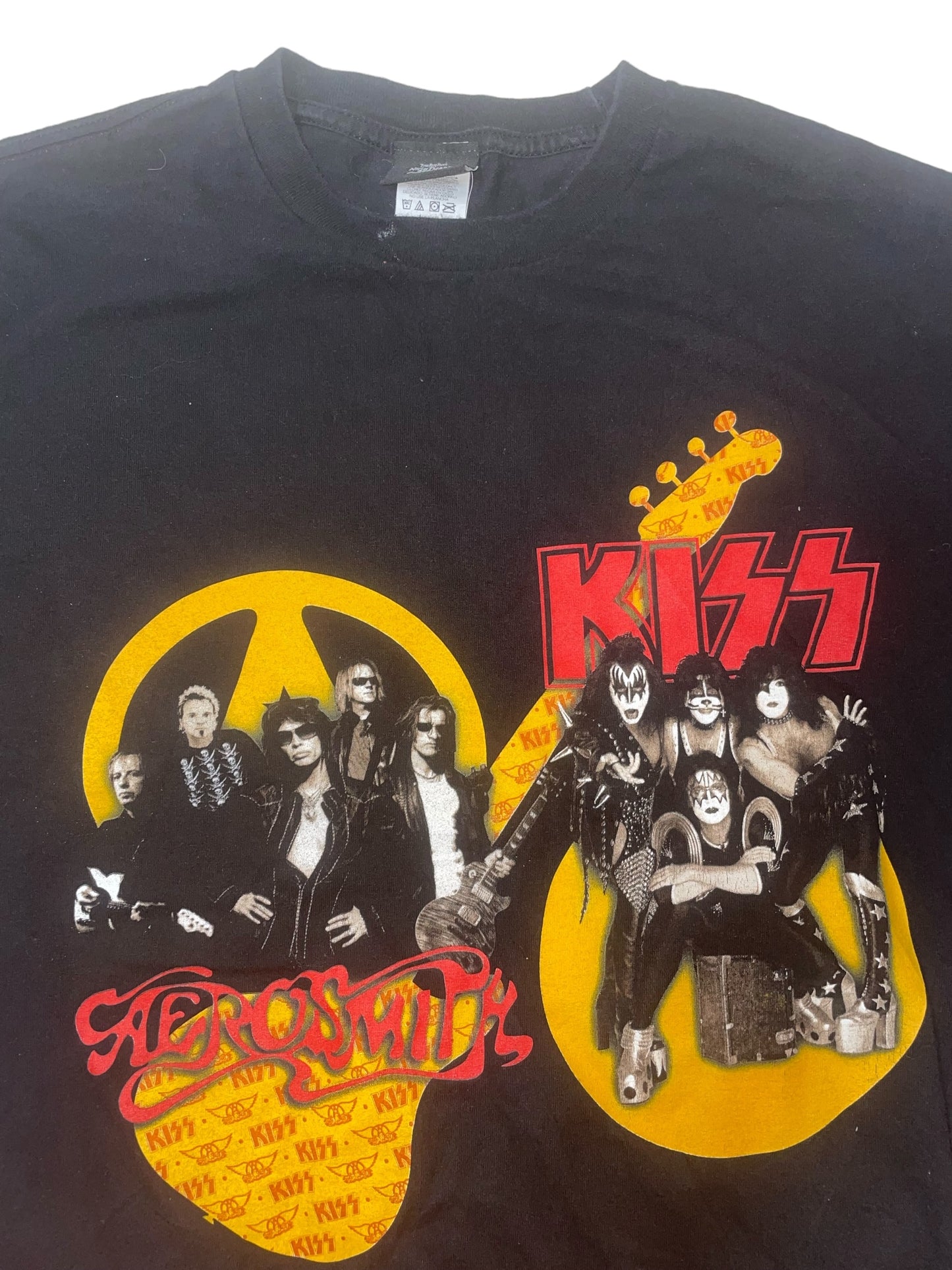 Vintage 2003 Aerosmith KISS tour T shirt