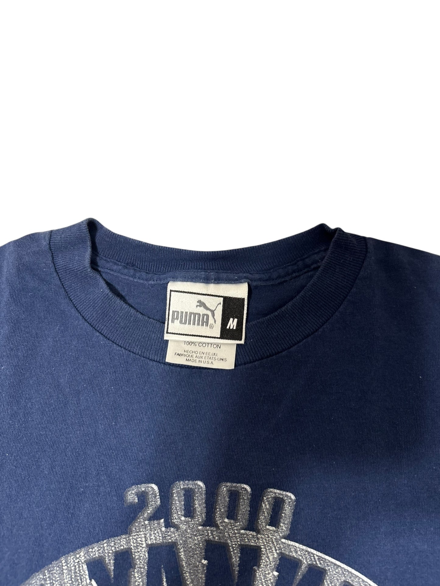 Vintage subway series tee with MTA licensing
