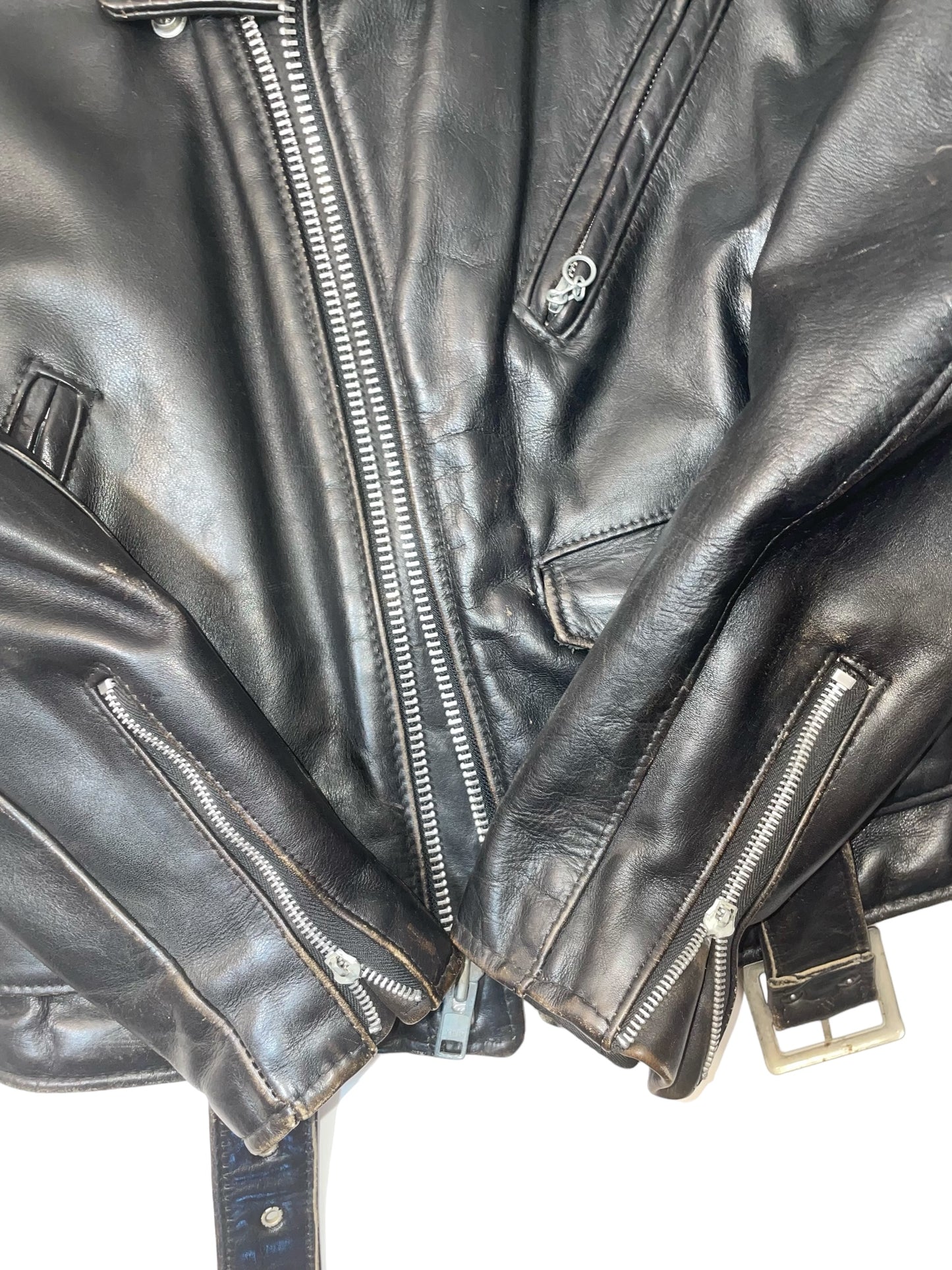 1980s Perfecto motorcycle jacket by Schott NYC, made in the USA