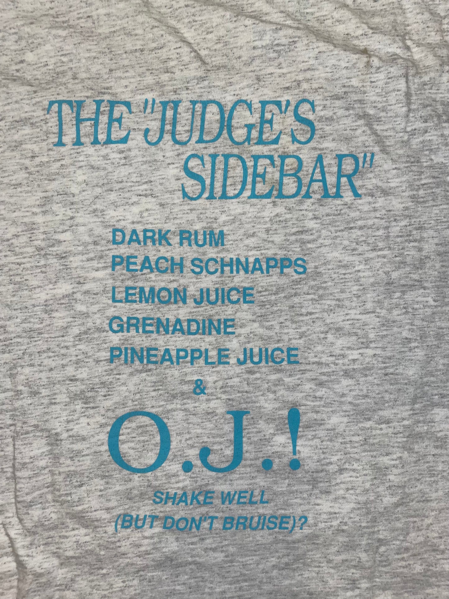 Vintage OJ Simpson judge Ito sidebar T shirt