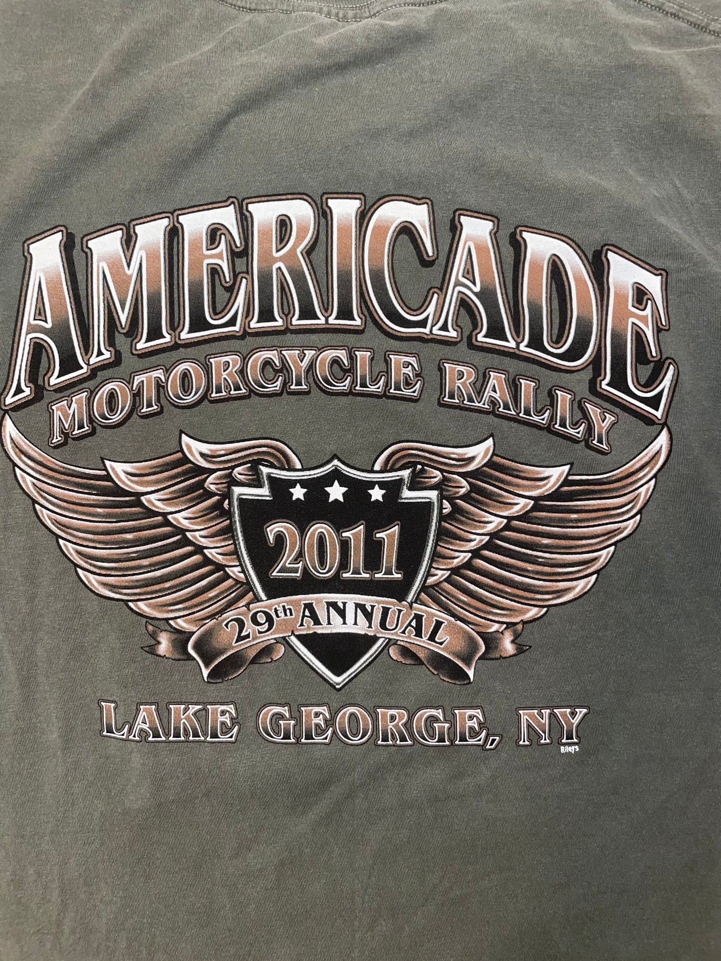 2011 motorcycle rally T shirt