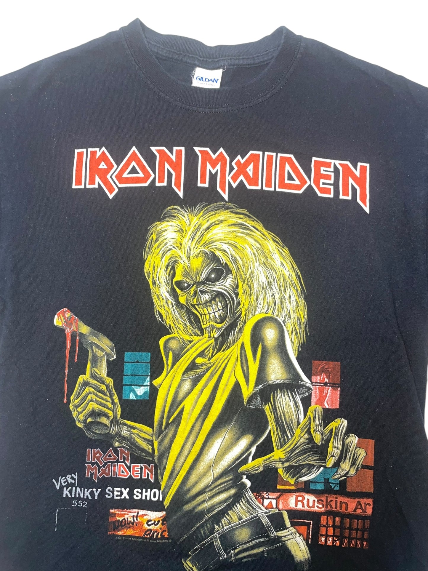 2017 Iron Maiden Tour T shirt