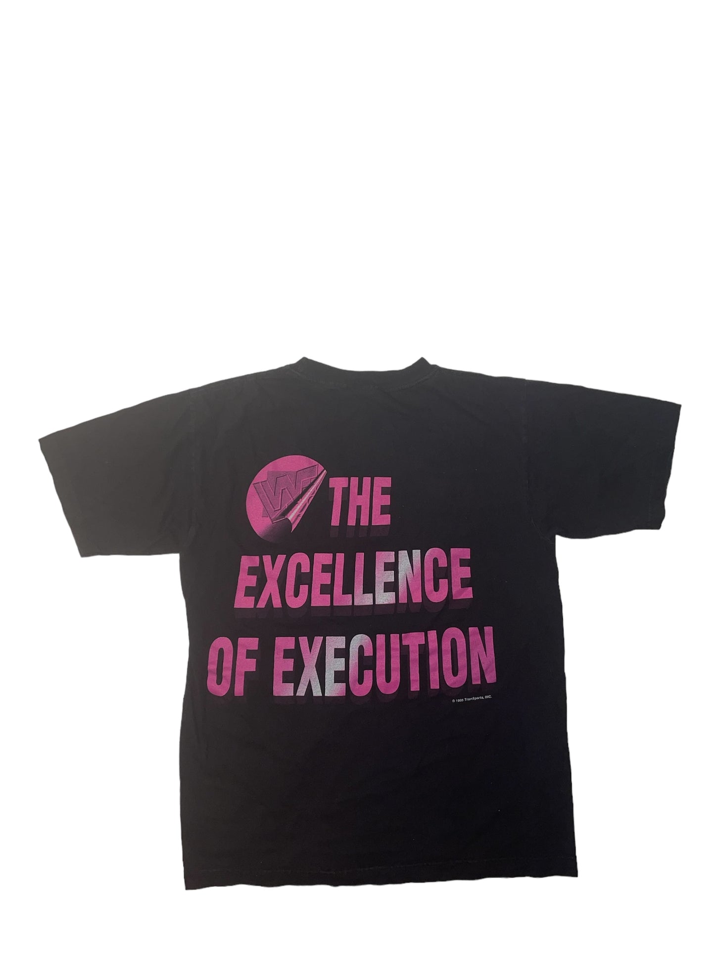 Vintage 1995 Brett “the hit-man” hart WWF T shirt