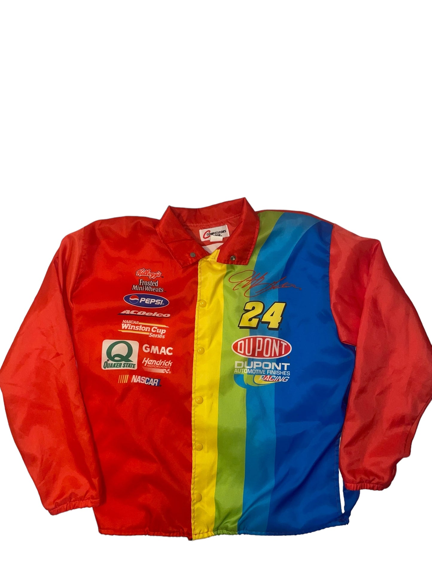 Vintage Jeff Gordon NASCAR Nylon Windbreaker
