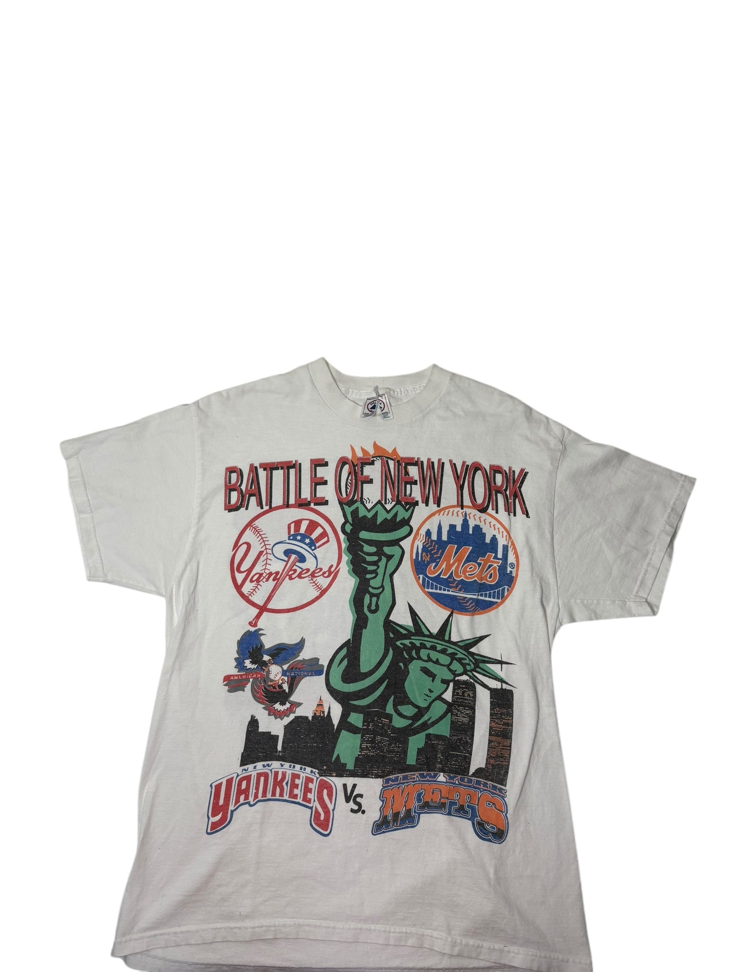 Vintage 1998 battle of New York interleague tee