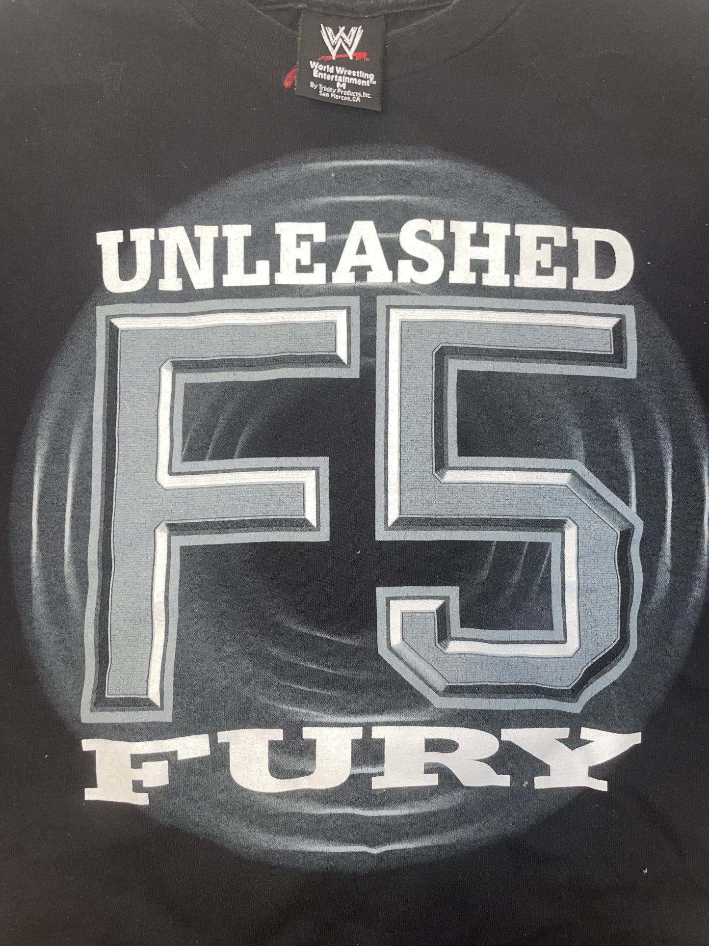 Vintage WWE Brock Lesner F5 T shirt size medium