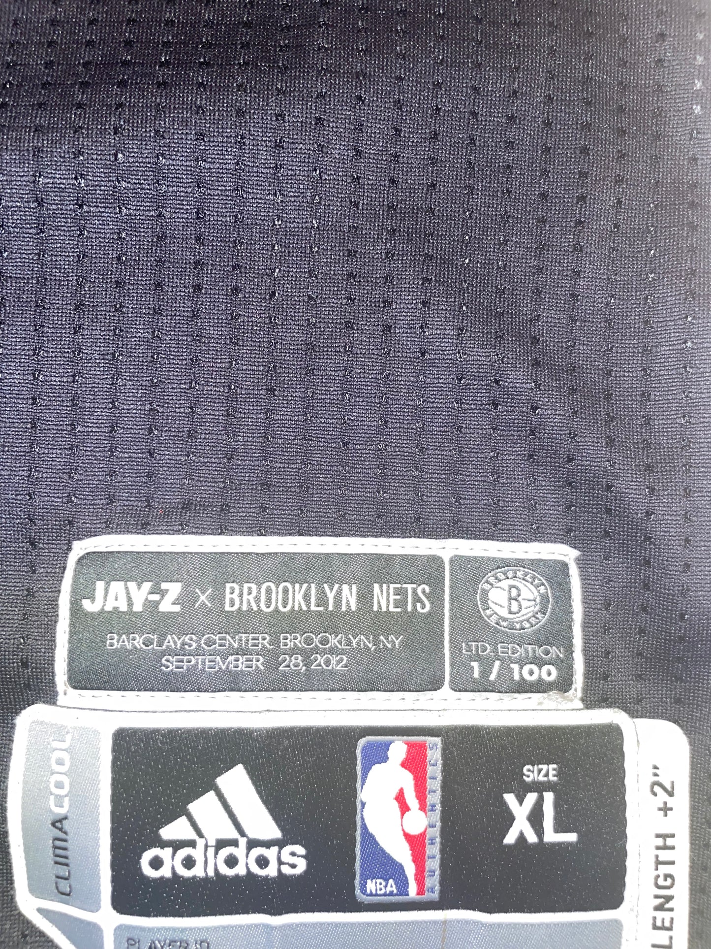 Jay-Z x Brooklyn Nets Basketball jersey size XL