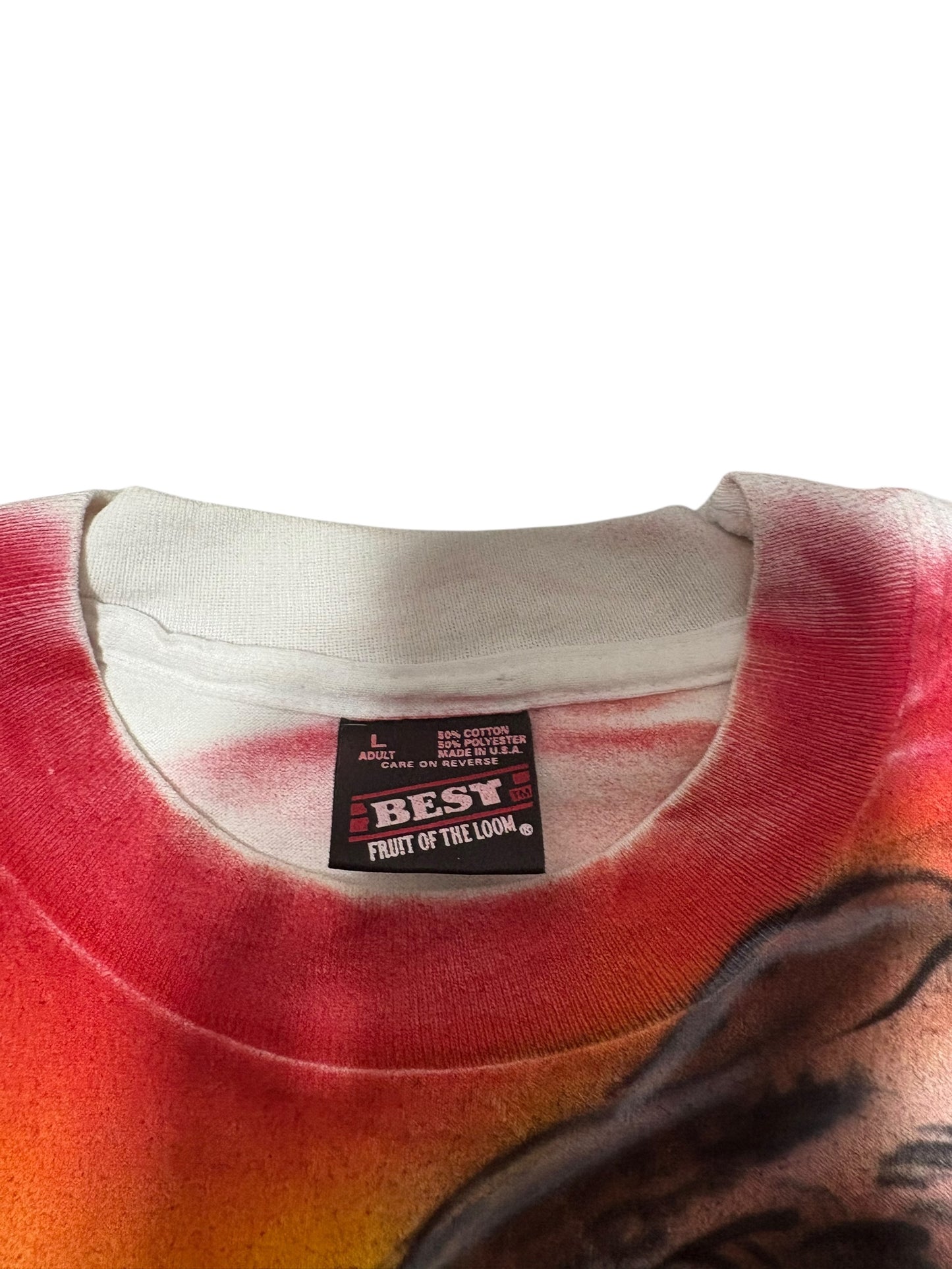 Vintage 1995 1 of 1 Wolverine airbrushed tee