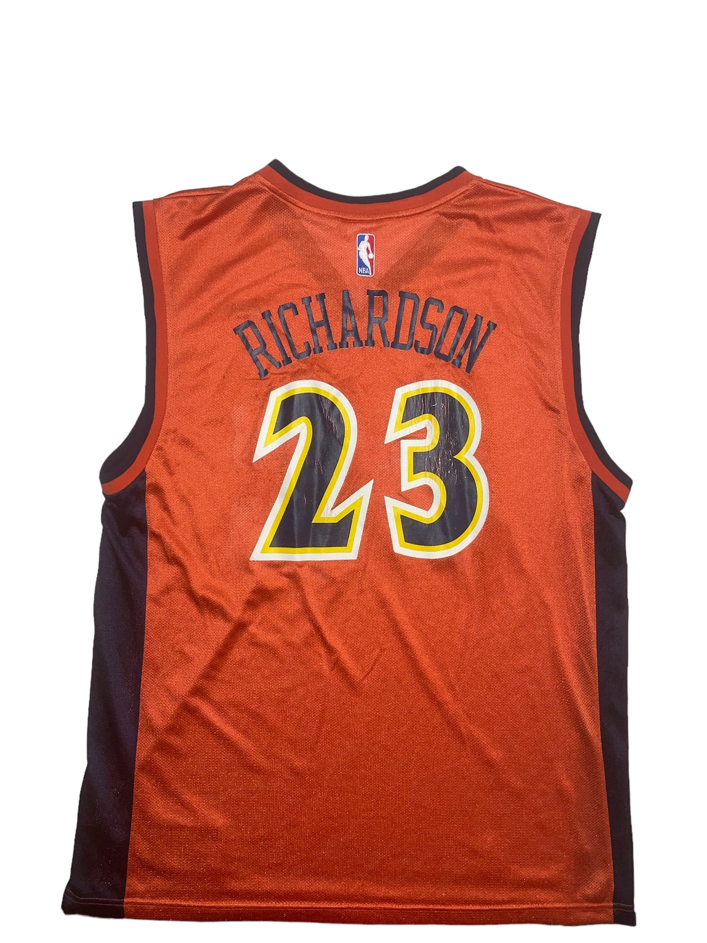 Golden State Warriors Quinten Richardson Basketball Jersey size large