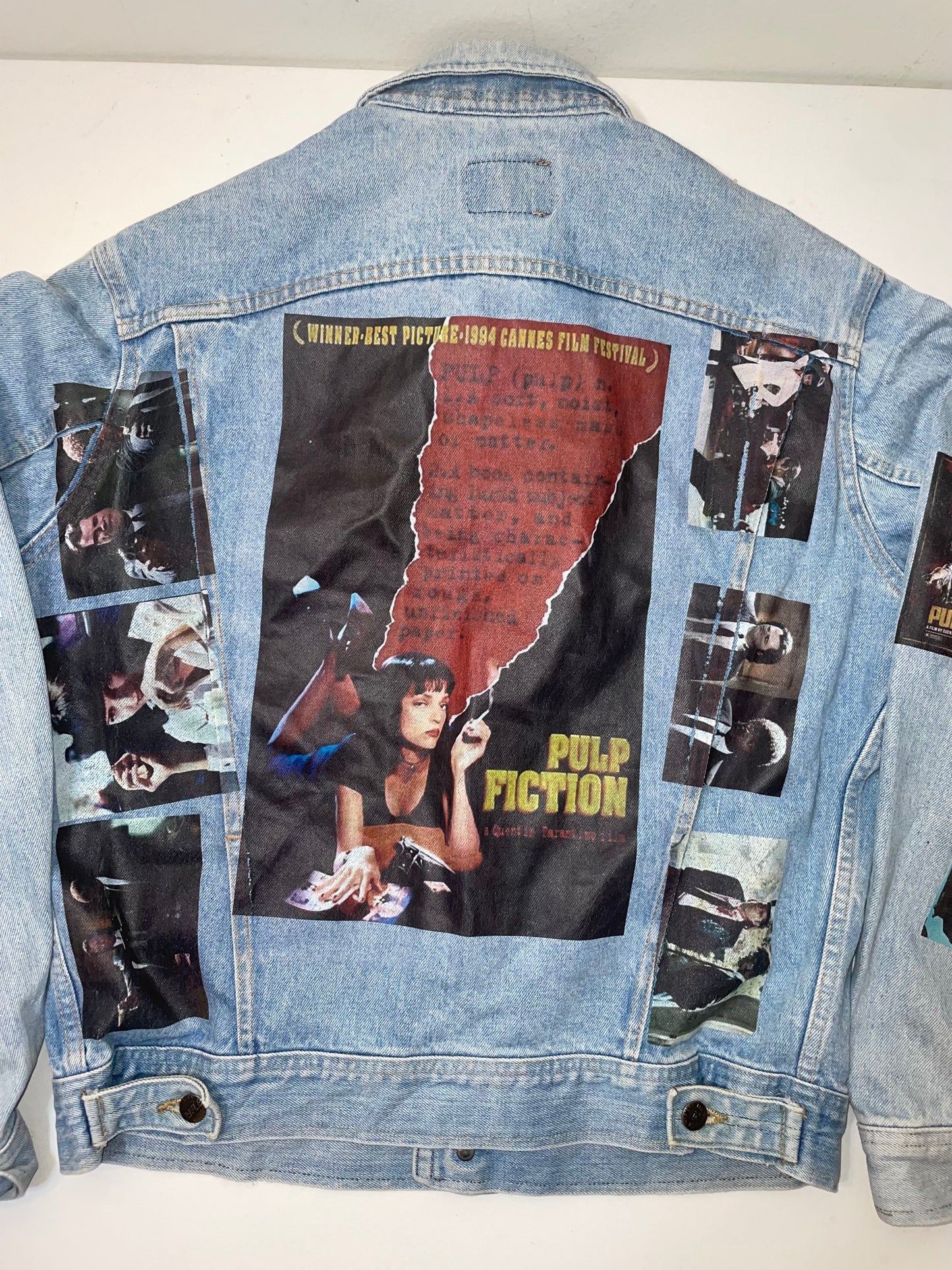 Vintage Pulp Fiction Denim Jacket by Rifle Western