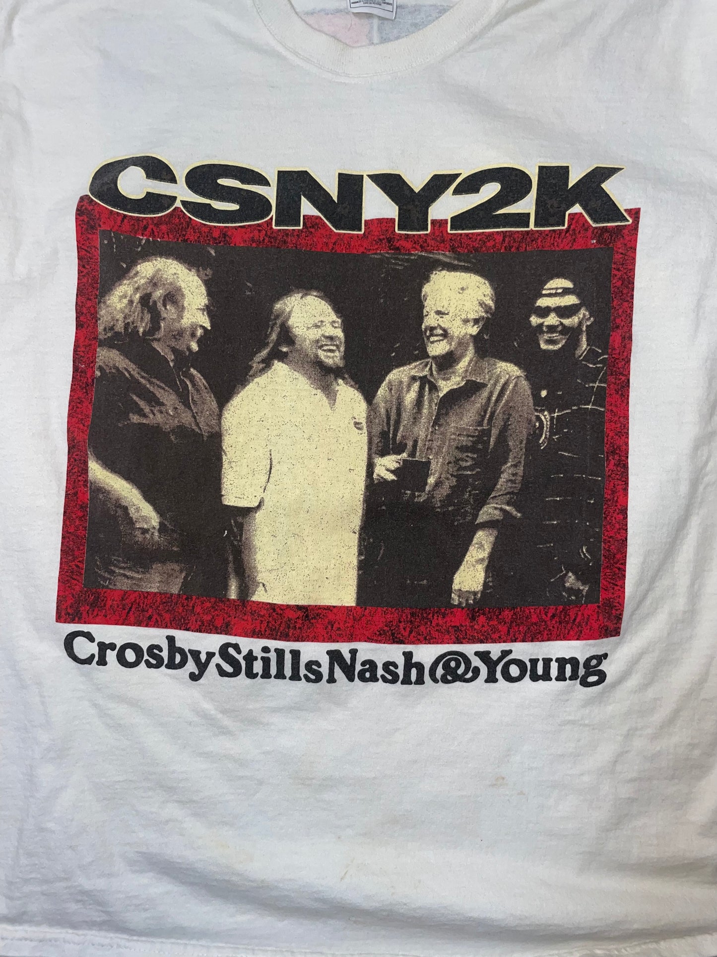 Vintage CSNY2K Tour T shirt