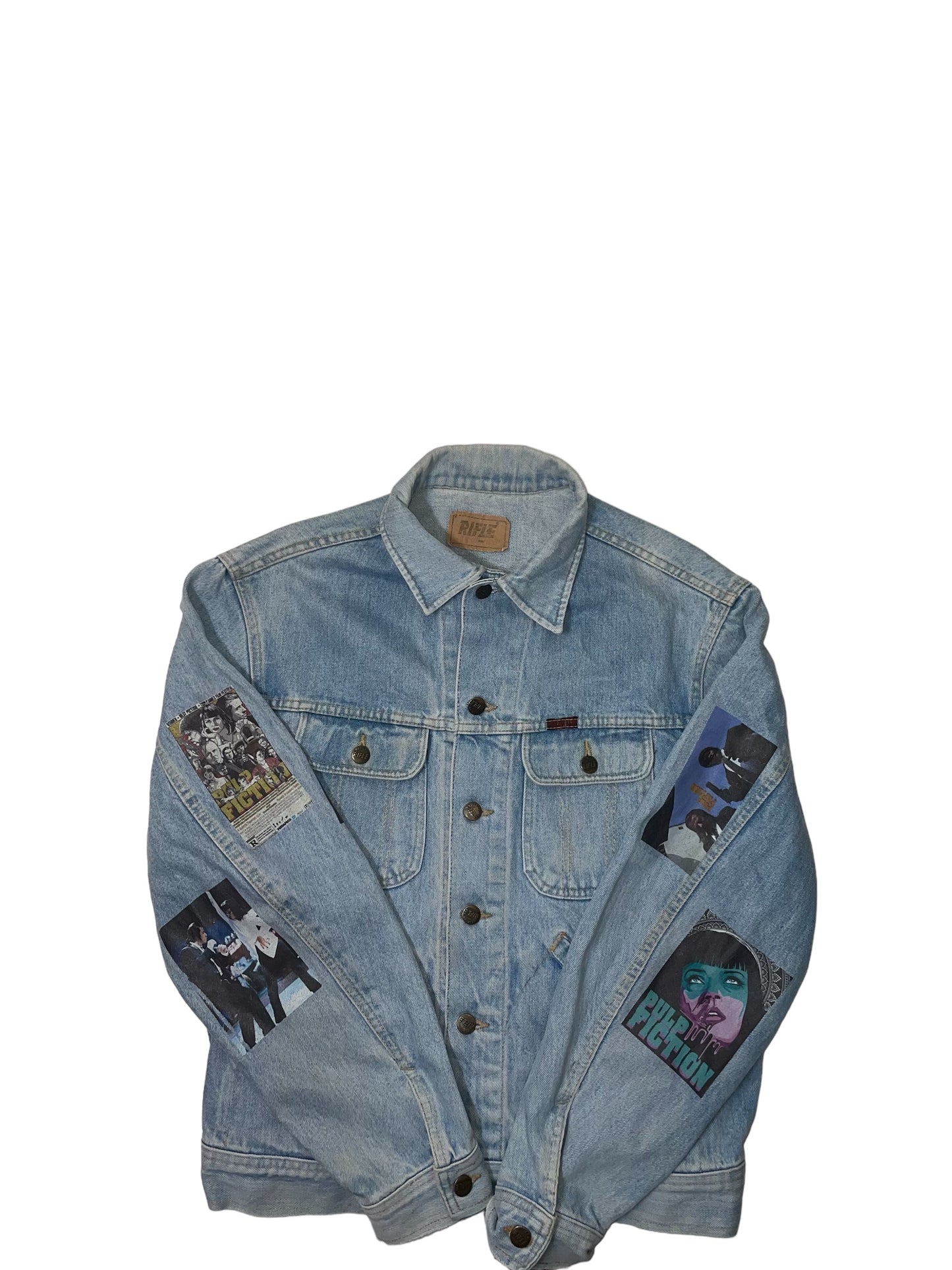 Vintage Pulp Fiction Denim Jacket by Rifle Western