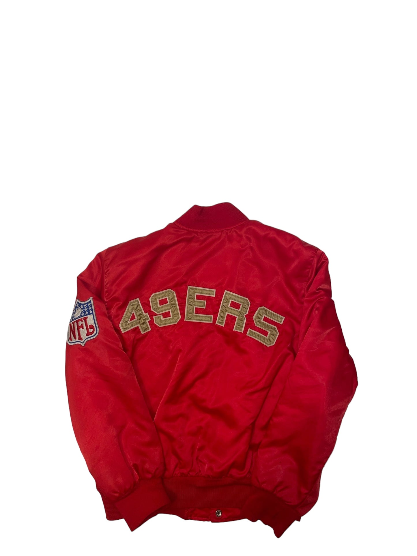 Vintage San fransico 49ers YOUTH Large Bomber Jacket