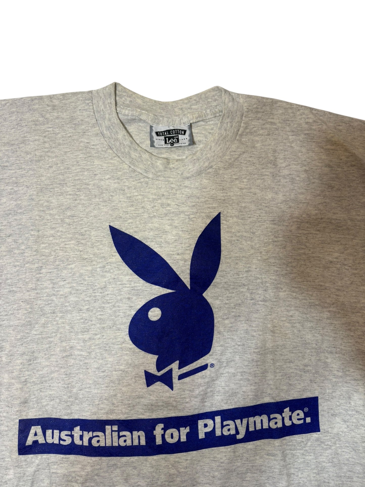 Vintage playboy x fosters lager promo tee