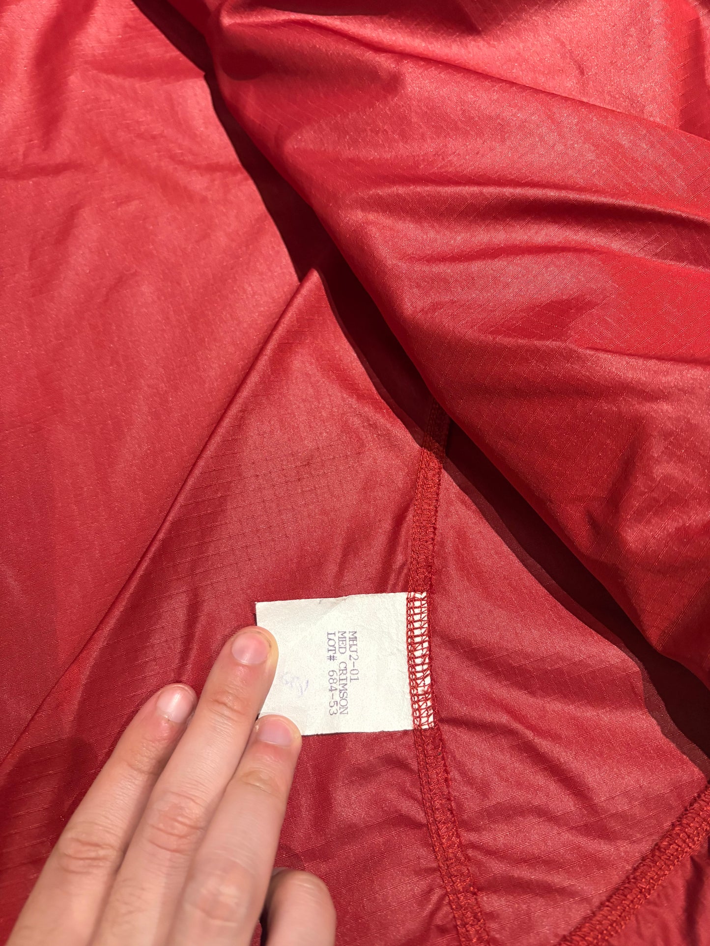 2001 arcteryx bau lightweight zip up size Medium