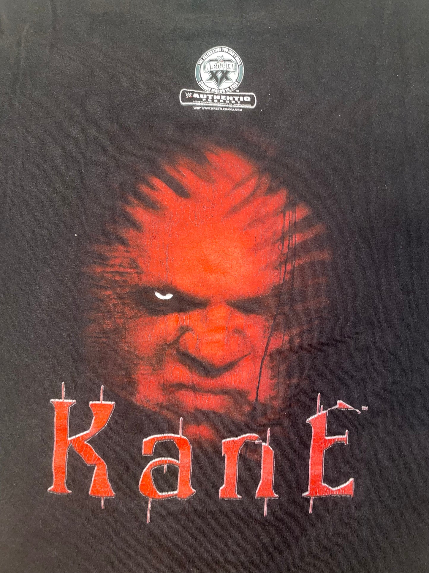 Vintage Kane wrestlemania 23 tee