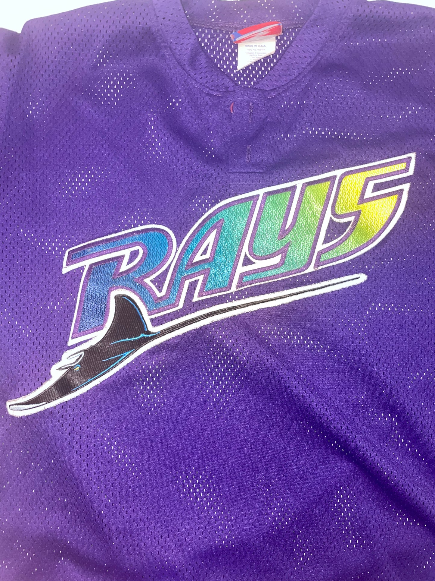Vintage Tampa Bay Devil Rays Batting practice Jersey size XXL