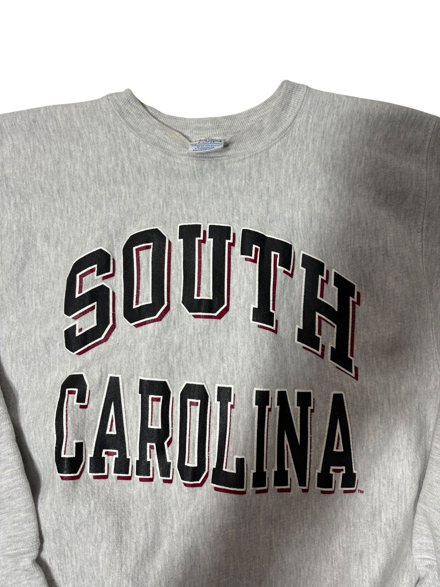 Vintage university of South Carolina reverse weave crewneck