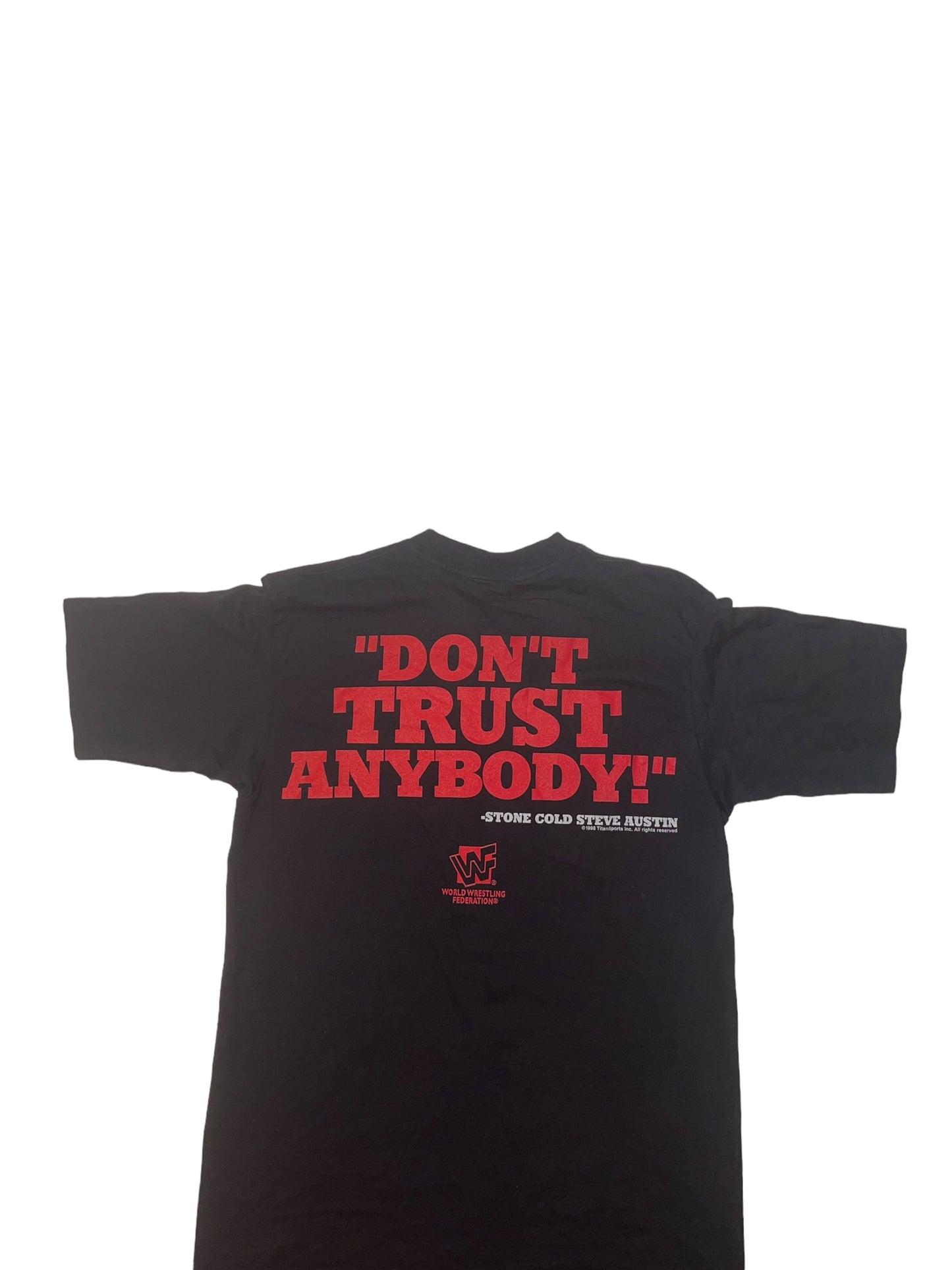Vintage Stone Cold Steve Austin don’t trust anybody T shirt