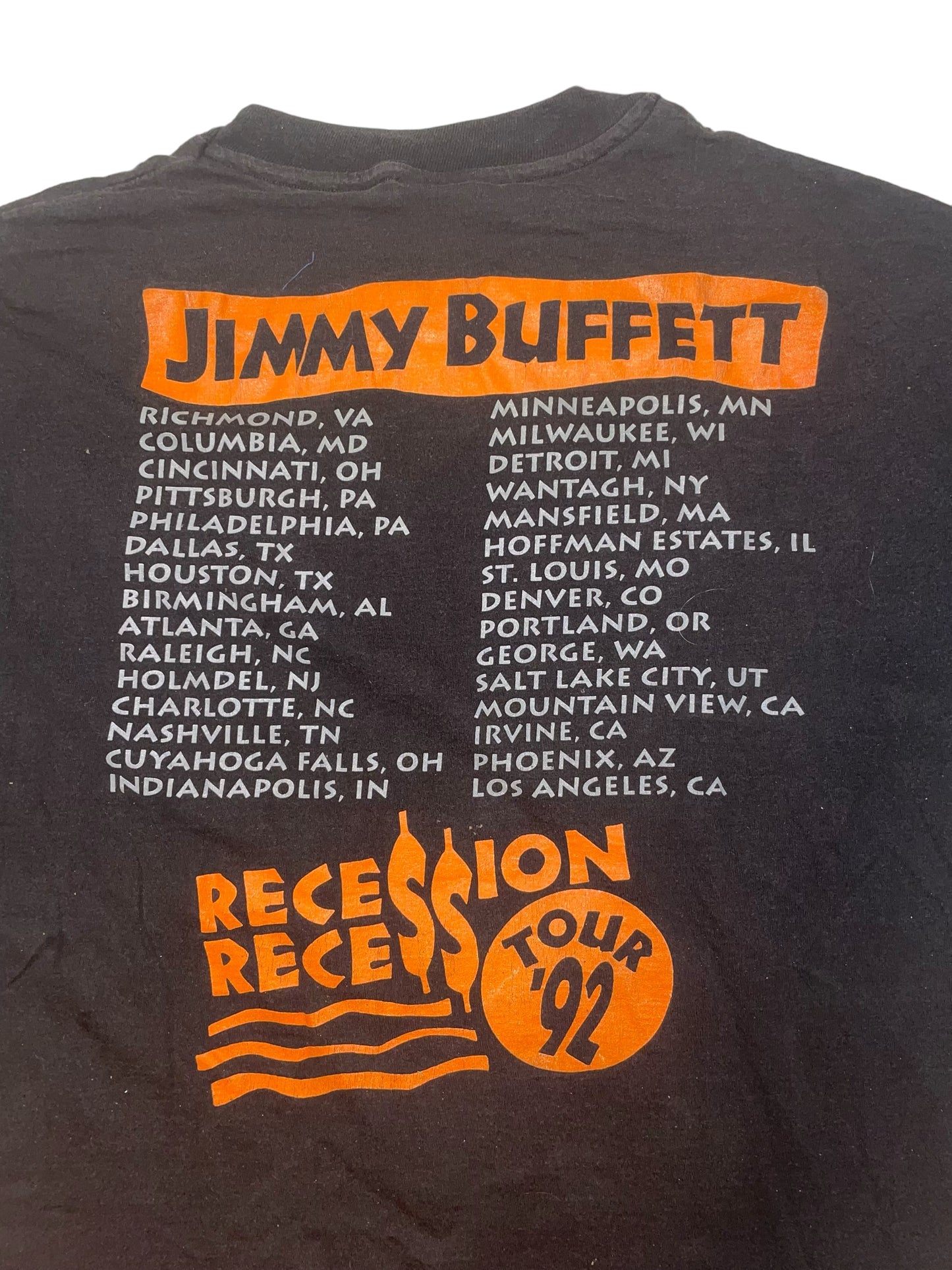Vintage 1992 Jimmy Buffet Tour shirt