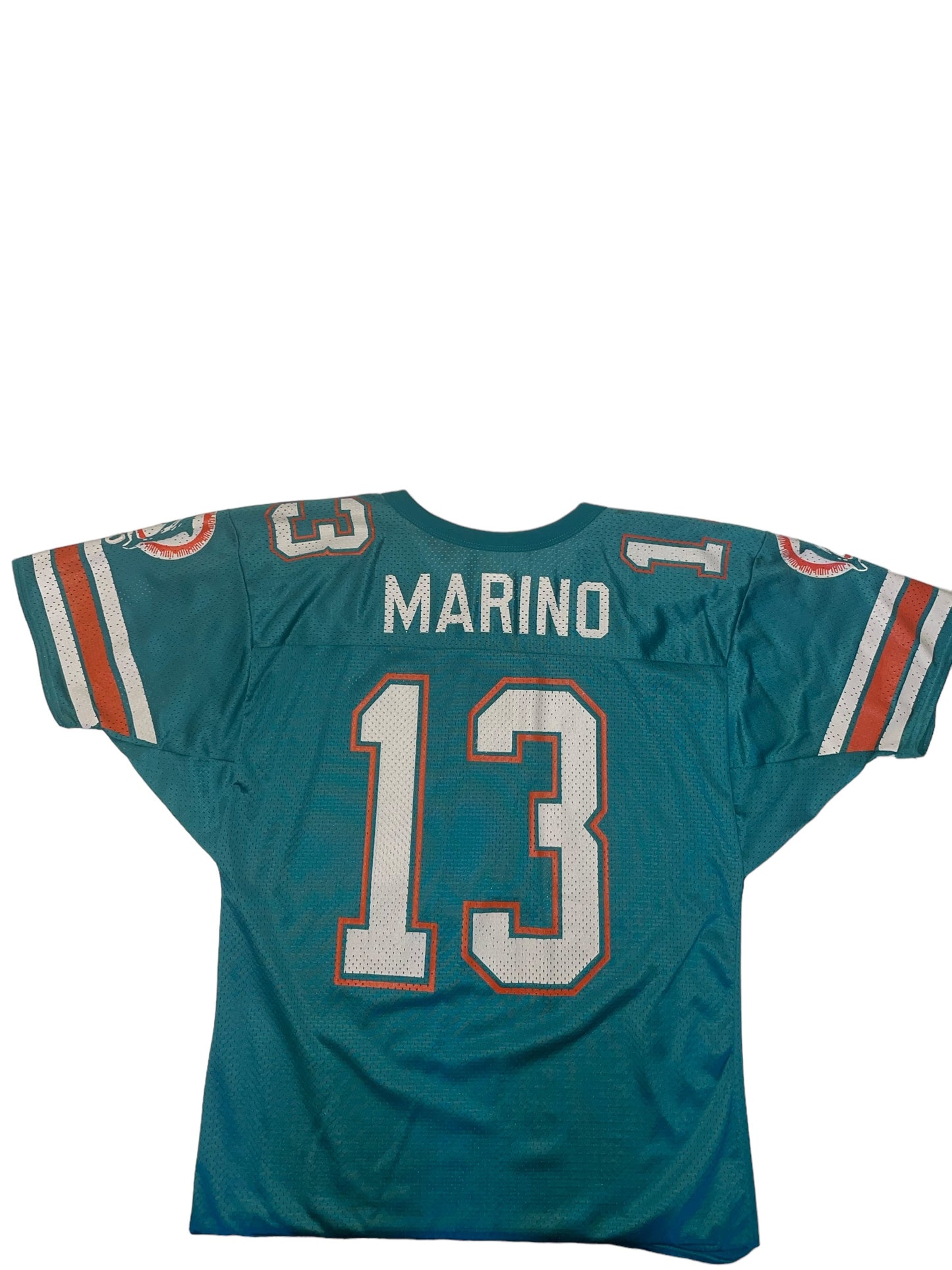 Vintage 1980s Dan Marino Miami Dolphins Football Jersey size Large