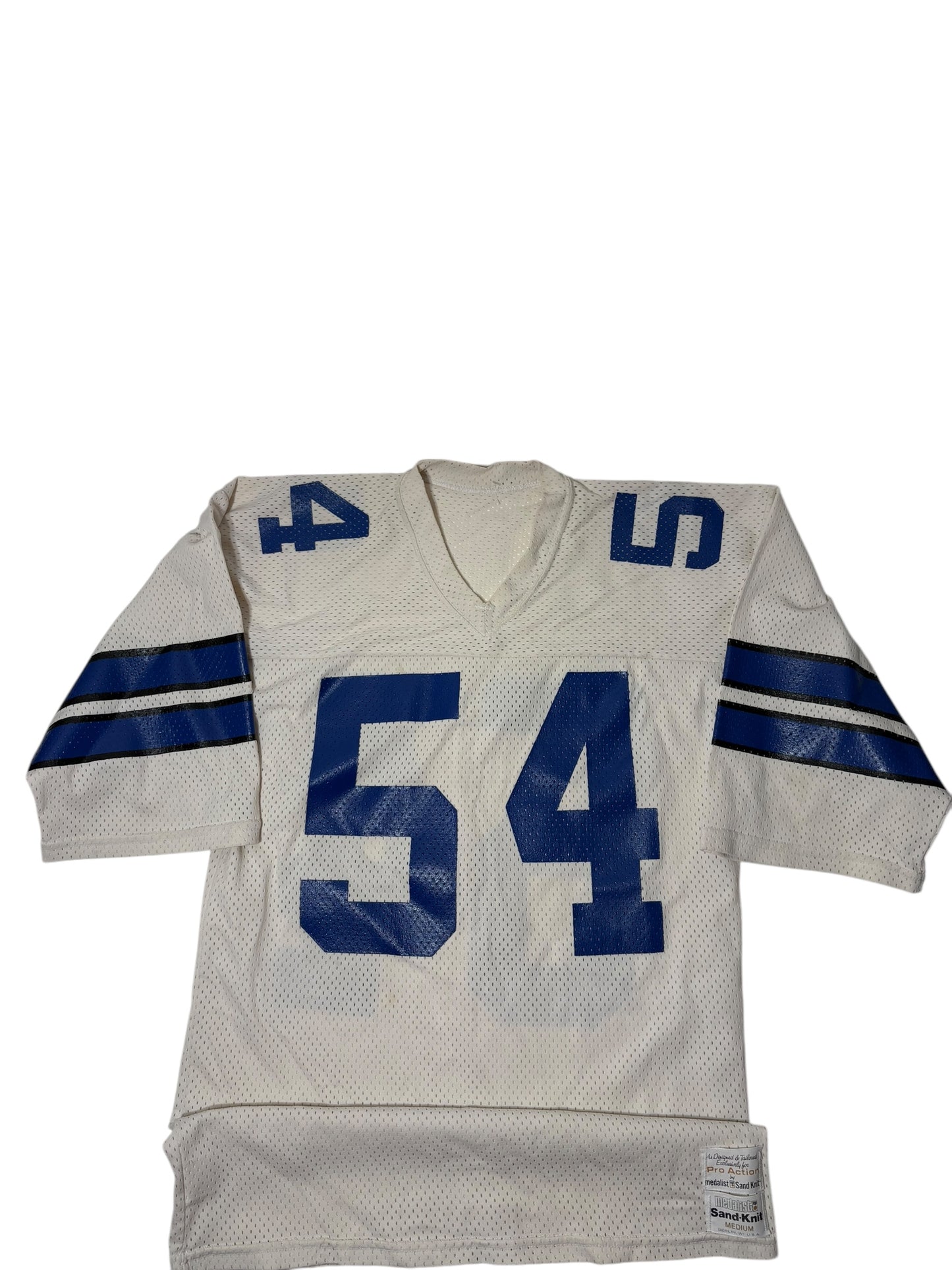 Vintage 1980s Randy white sandknit jersey
