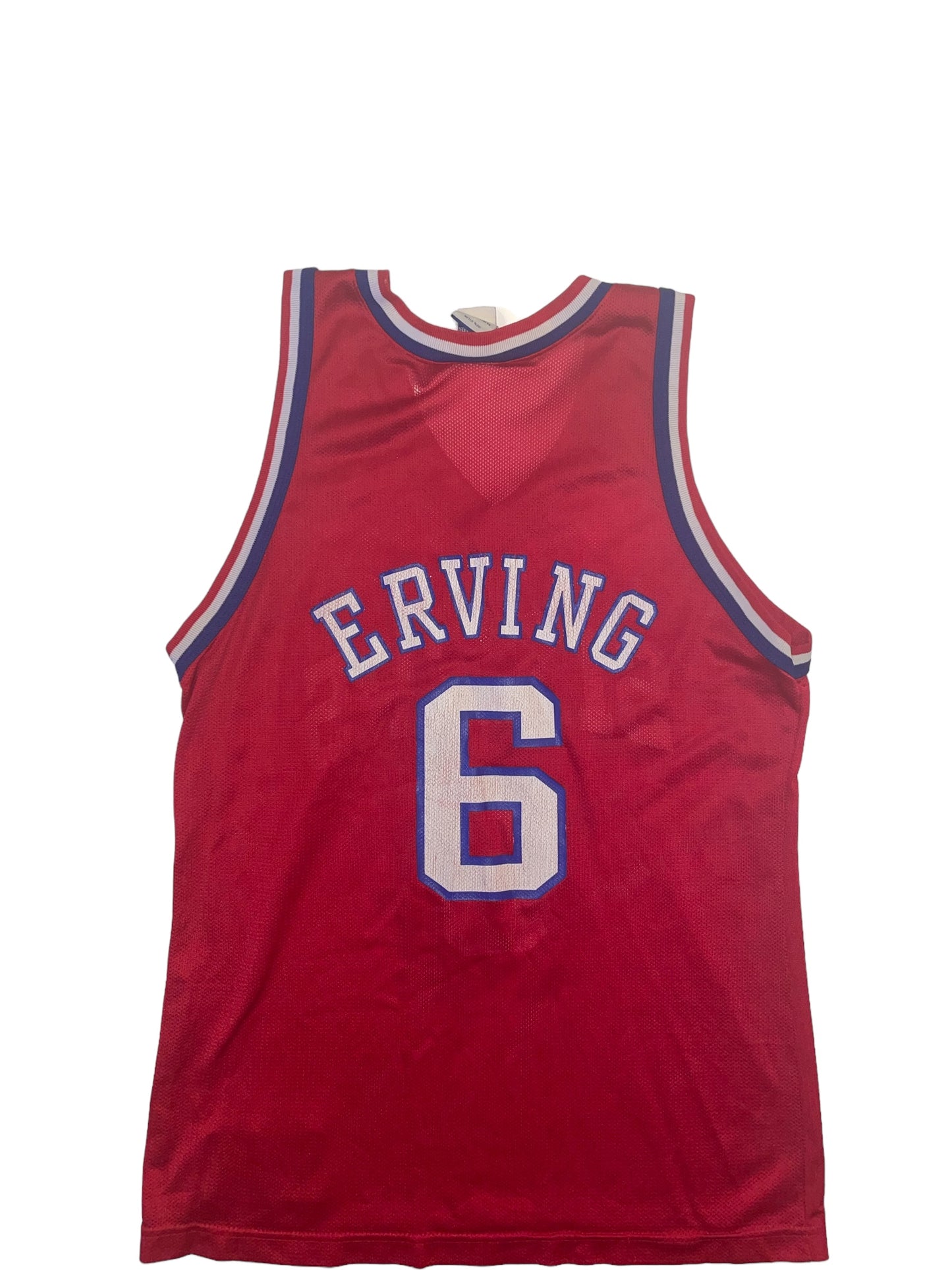 Vintage Julius Erving Philadelphia 76ers 75th anniversary champion jersey size medium
