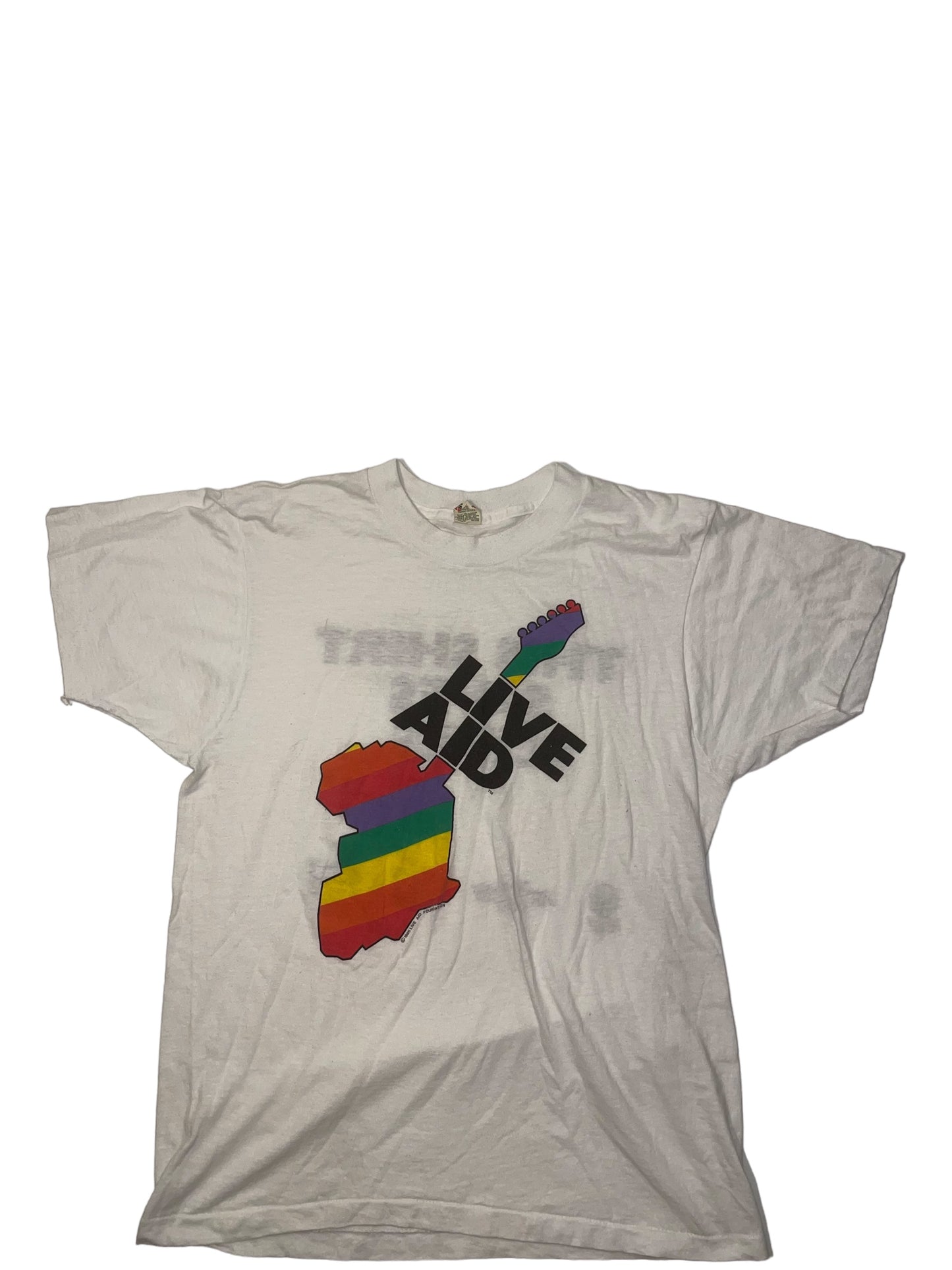 Vintage 1985 AIDS concert shirt