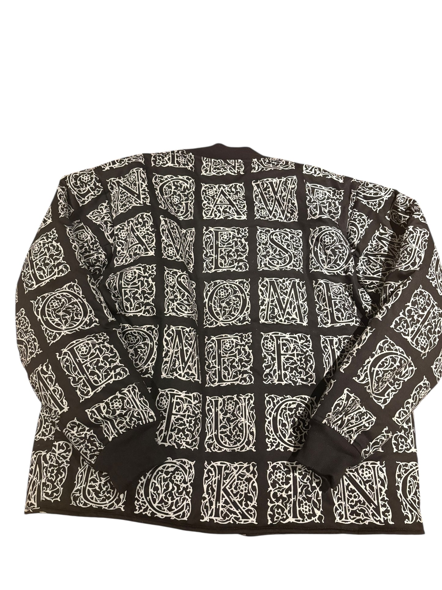 Fucking Awesome filagree gothic bomber