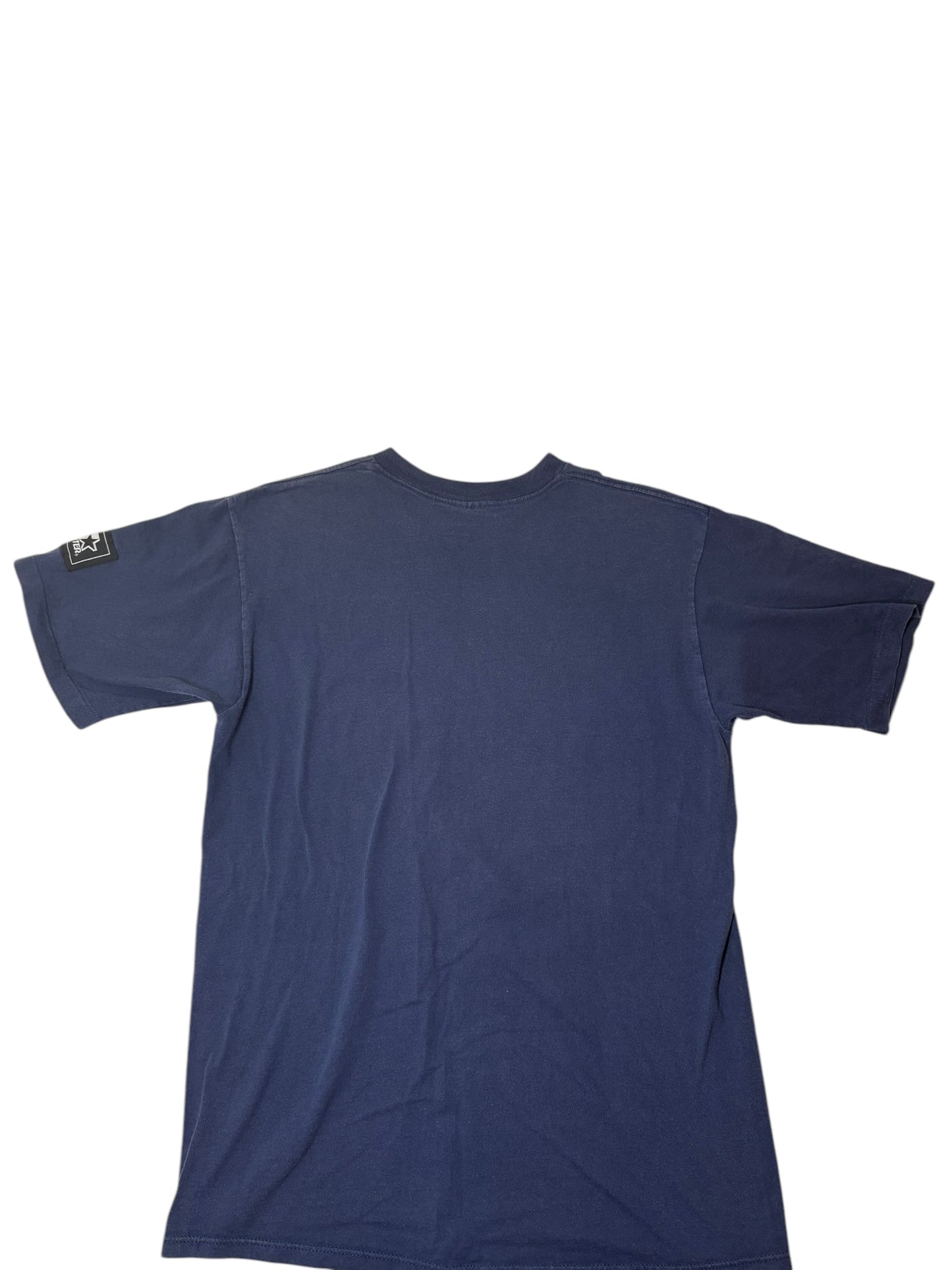 Vintage Starter New York Knicks basketball split ball tee