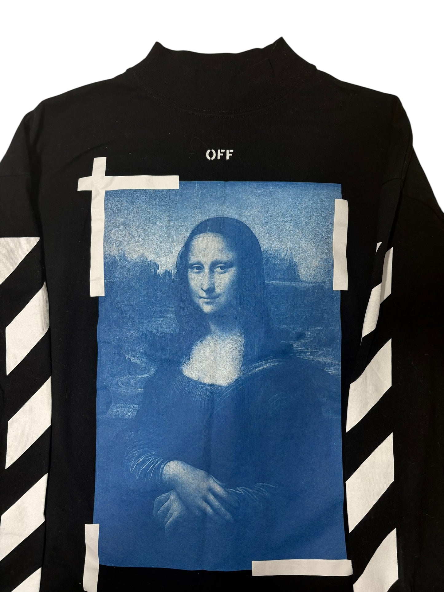 Off white Mona Lisa black long sleeve oversized XS