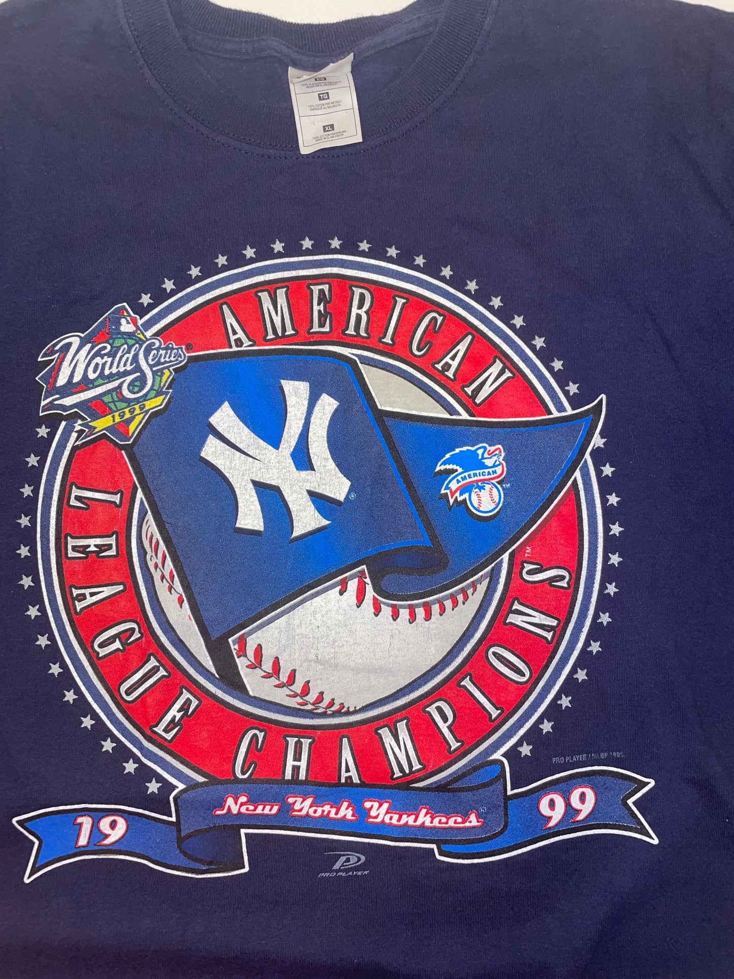 Vintage 1999 New York Yankees ALCS T shirt