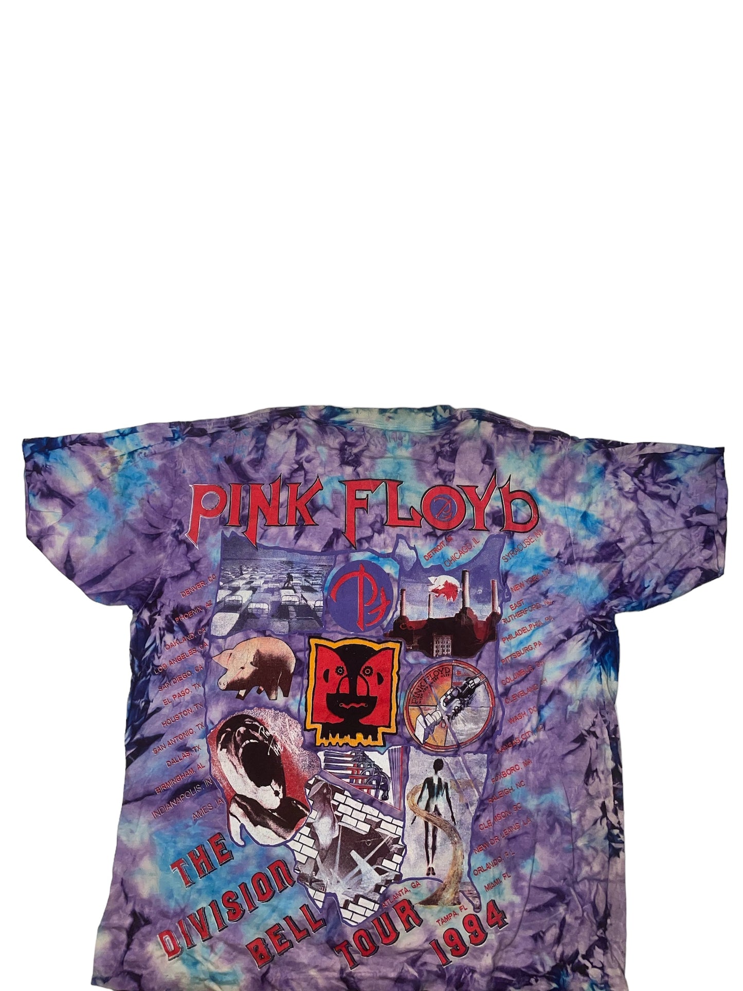 Vintage Pink Floyd 1994 Division bell tour shirt