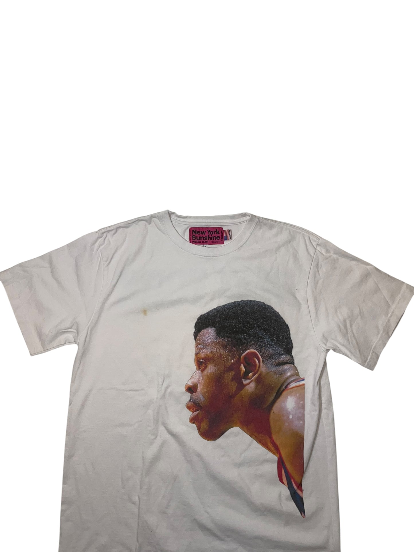 New York Sunshine x New York Knicks Patrick Ewing T shirt