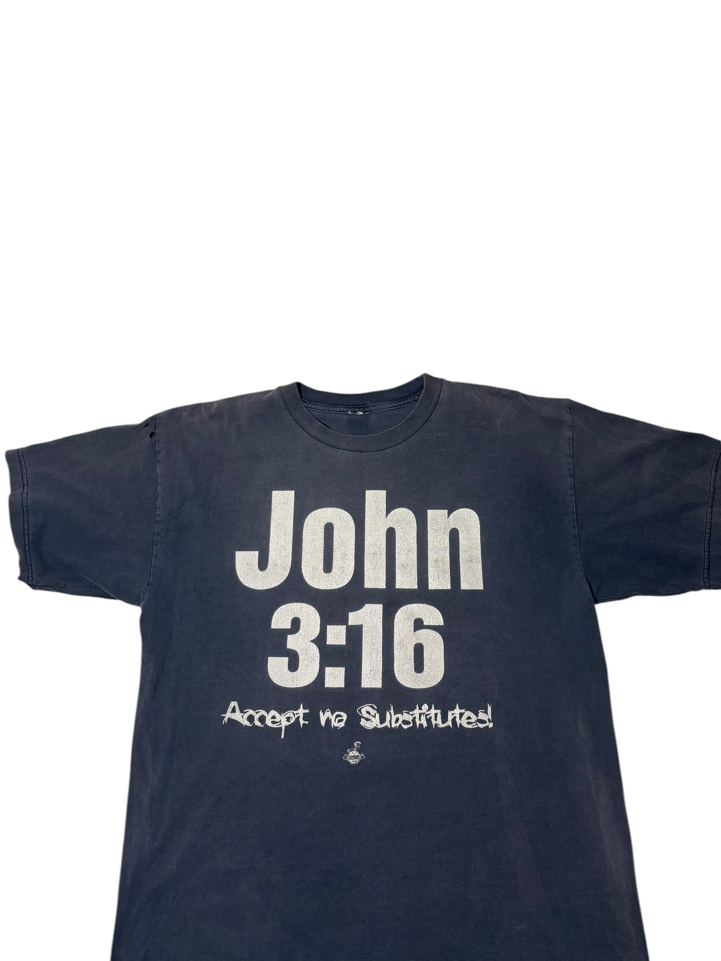 Vintage John 3:16 Austin 3:16 Jesus parody tee size XL