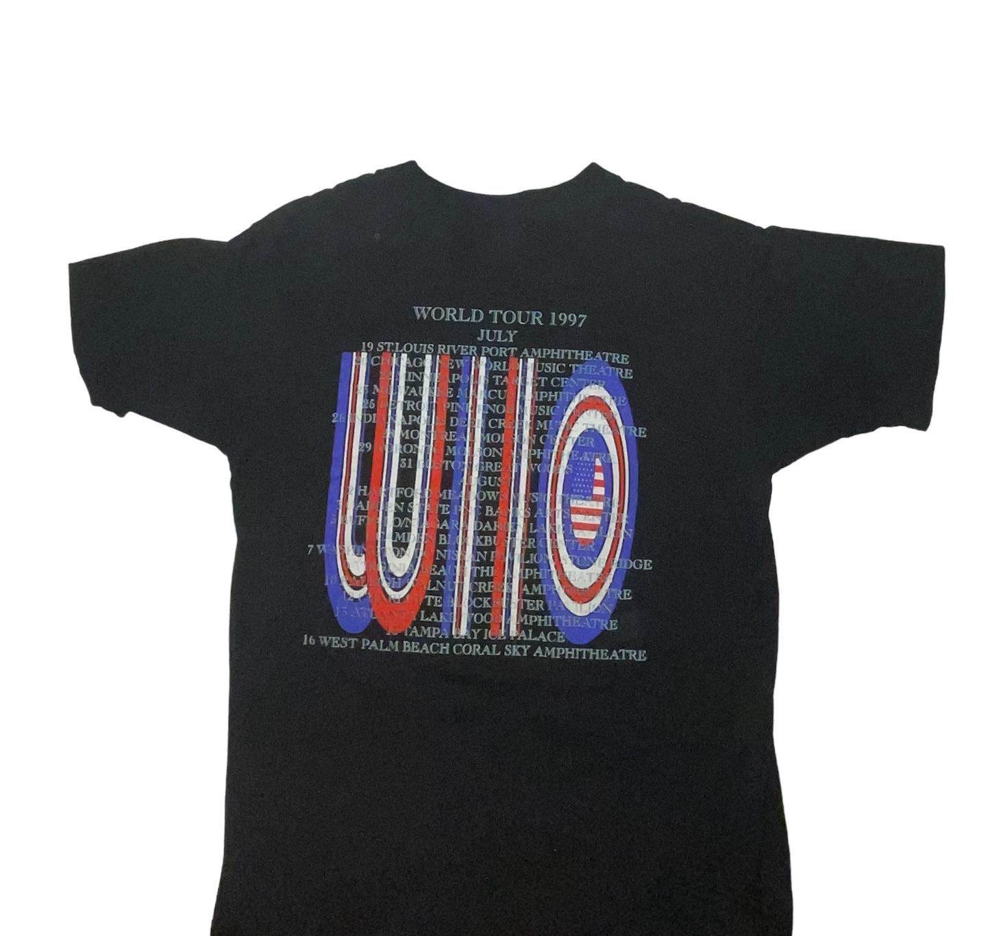 Vintage the who world tour shirt 1997