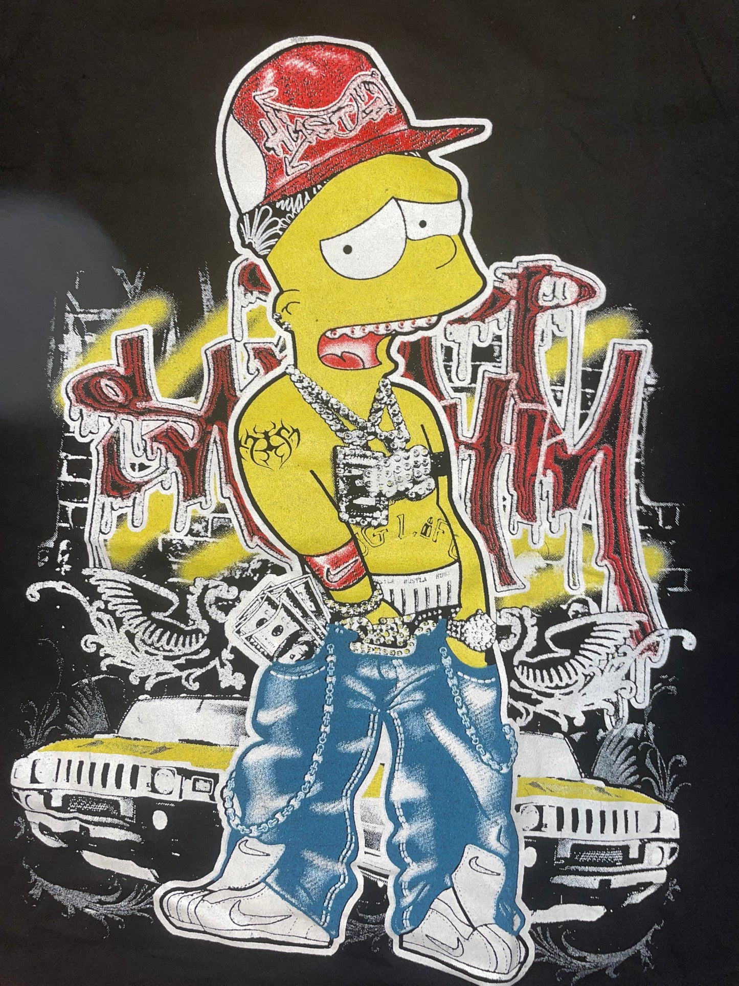 Vintage MySpace Bart Simpson T shirt