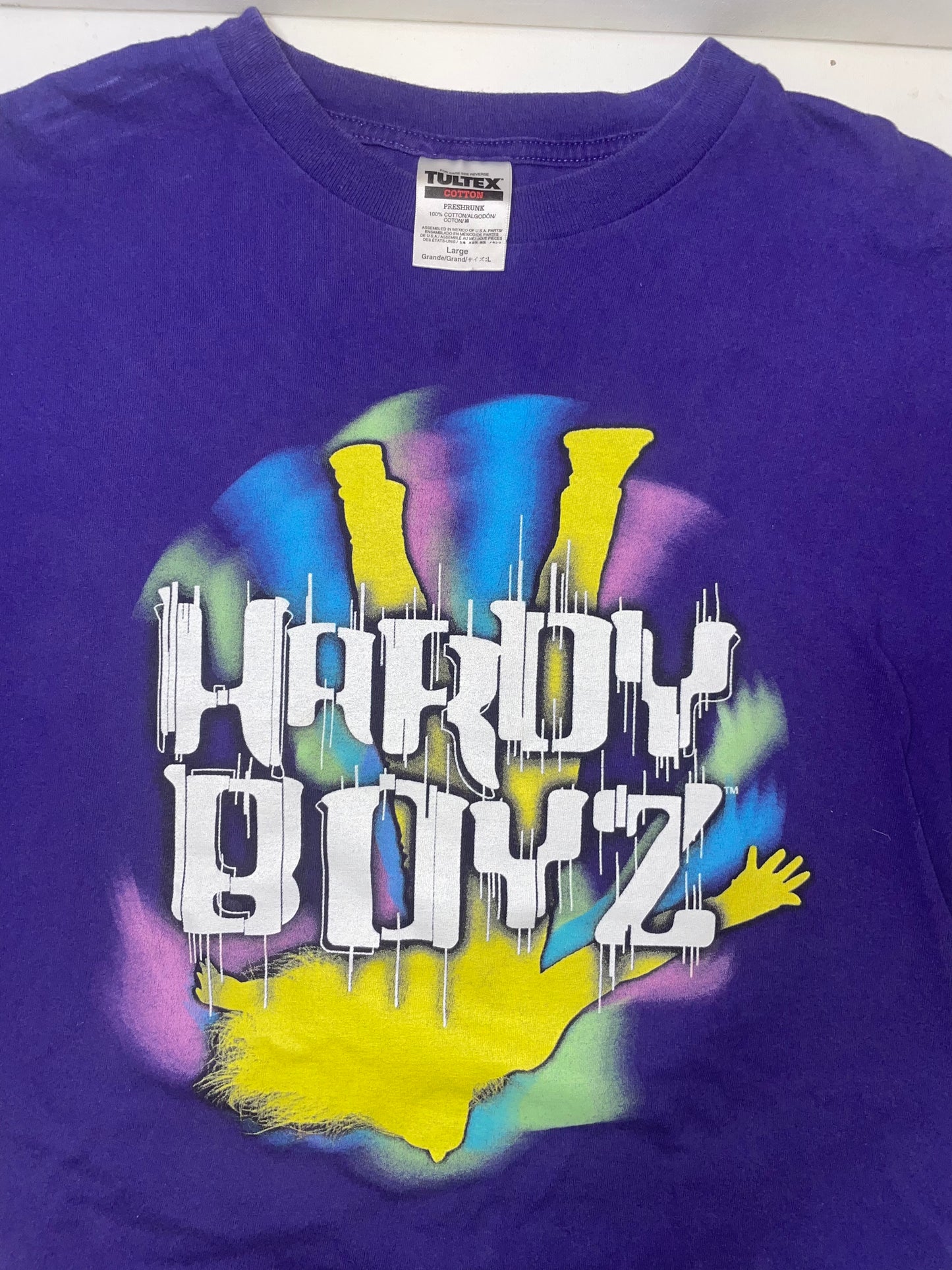 Vintage 2000 WWF Hardy Boyz fear shirt