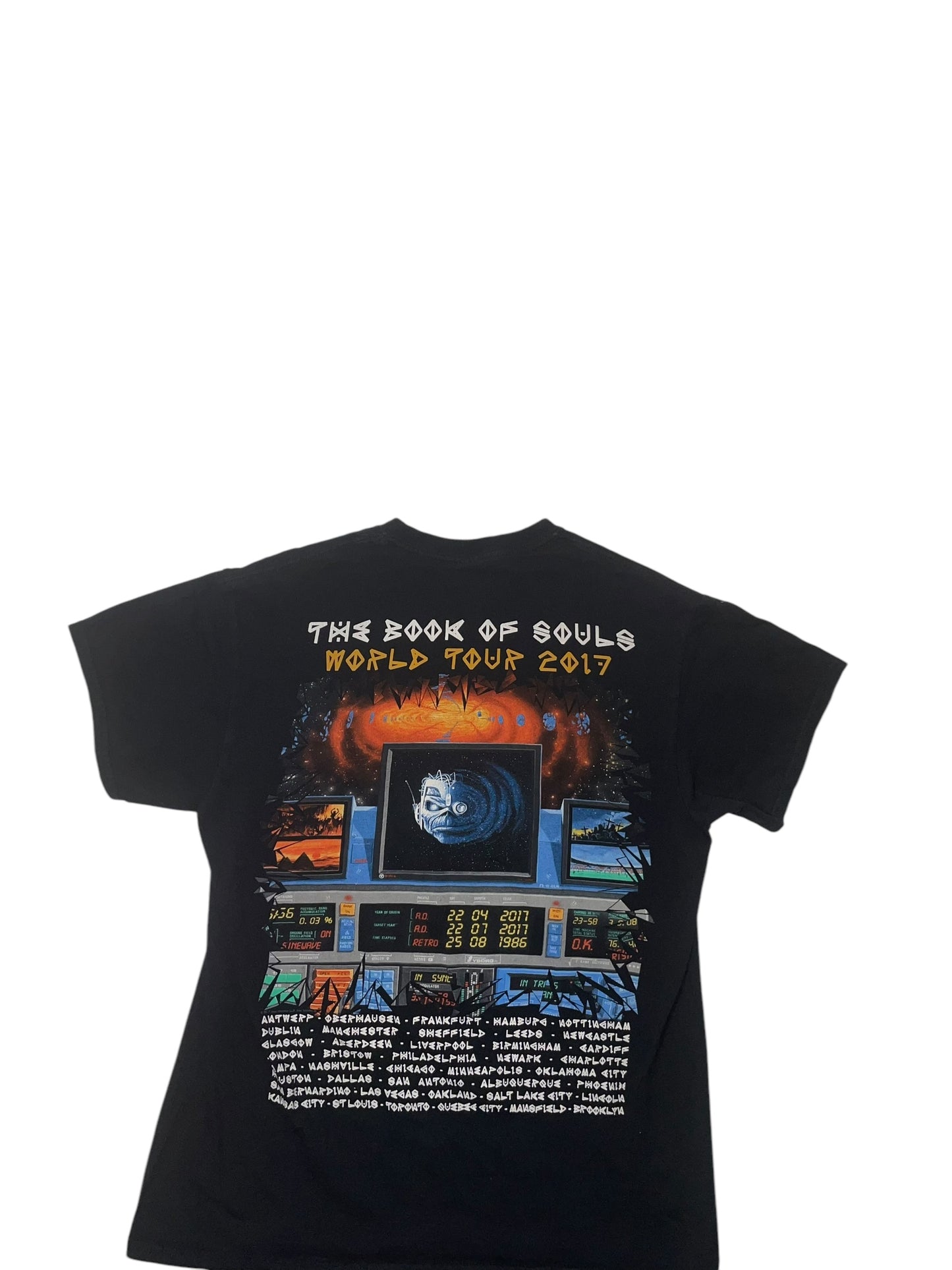 2017 Iron Maiden Tour T shirt