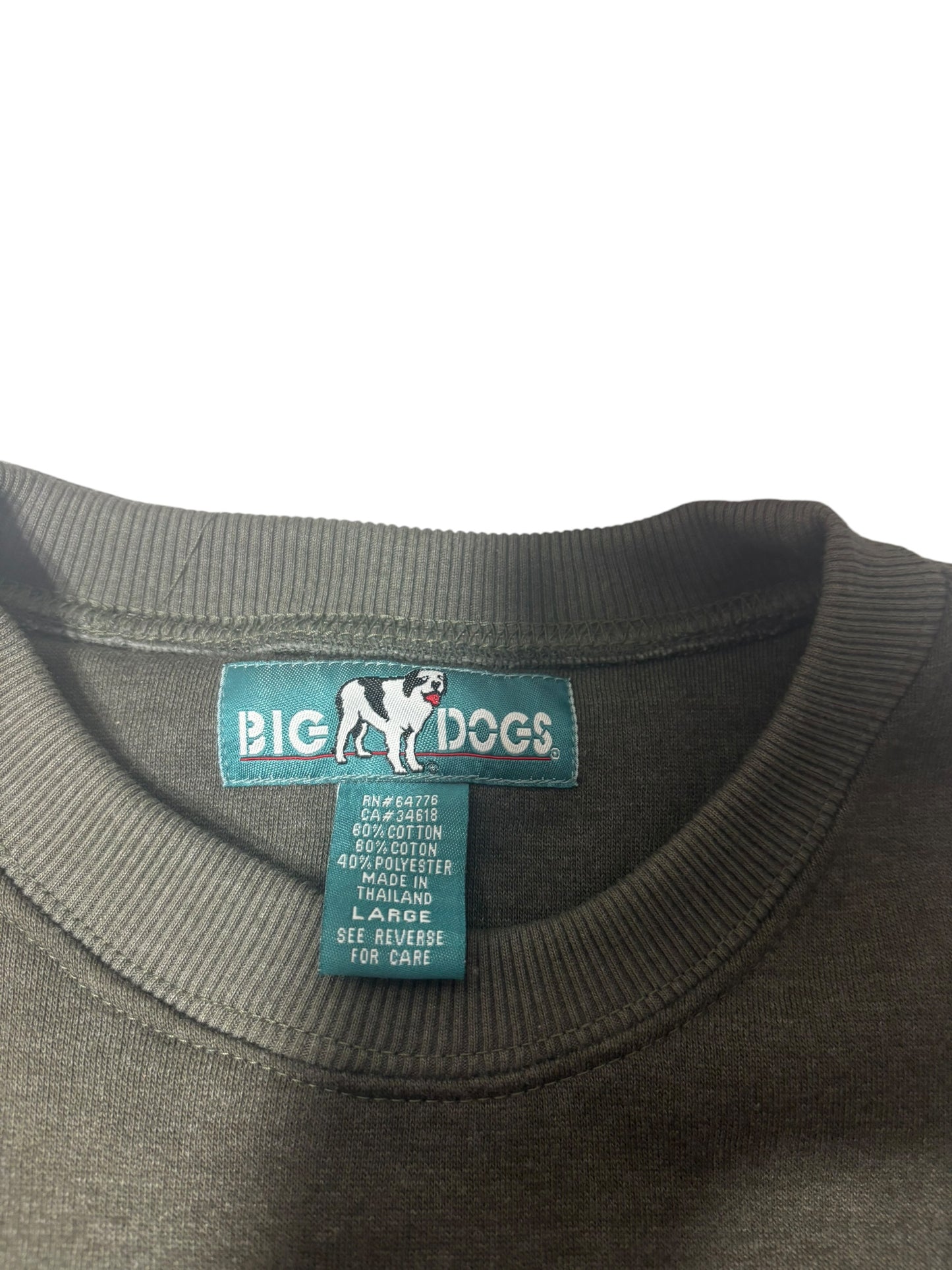 Vintage big dogs “who’s yerr daddy?” Crewneck
