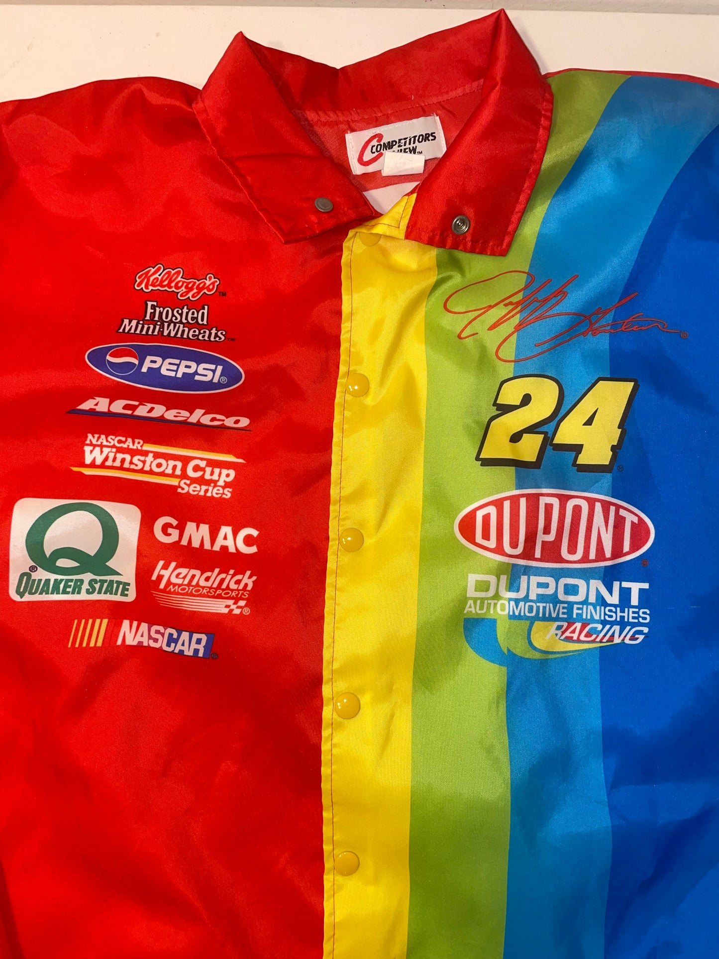 Vintage Jeff Gordon NASCAR Nylon Windbreaker