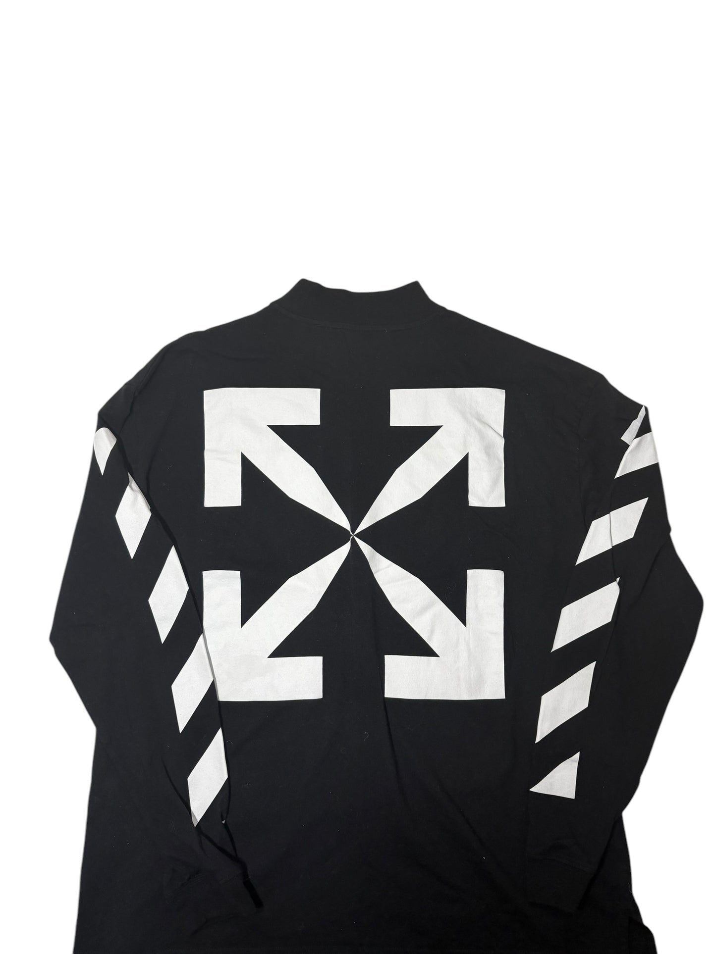 Off white Mona Lisa black long sleeve oversized XS