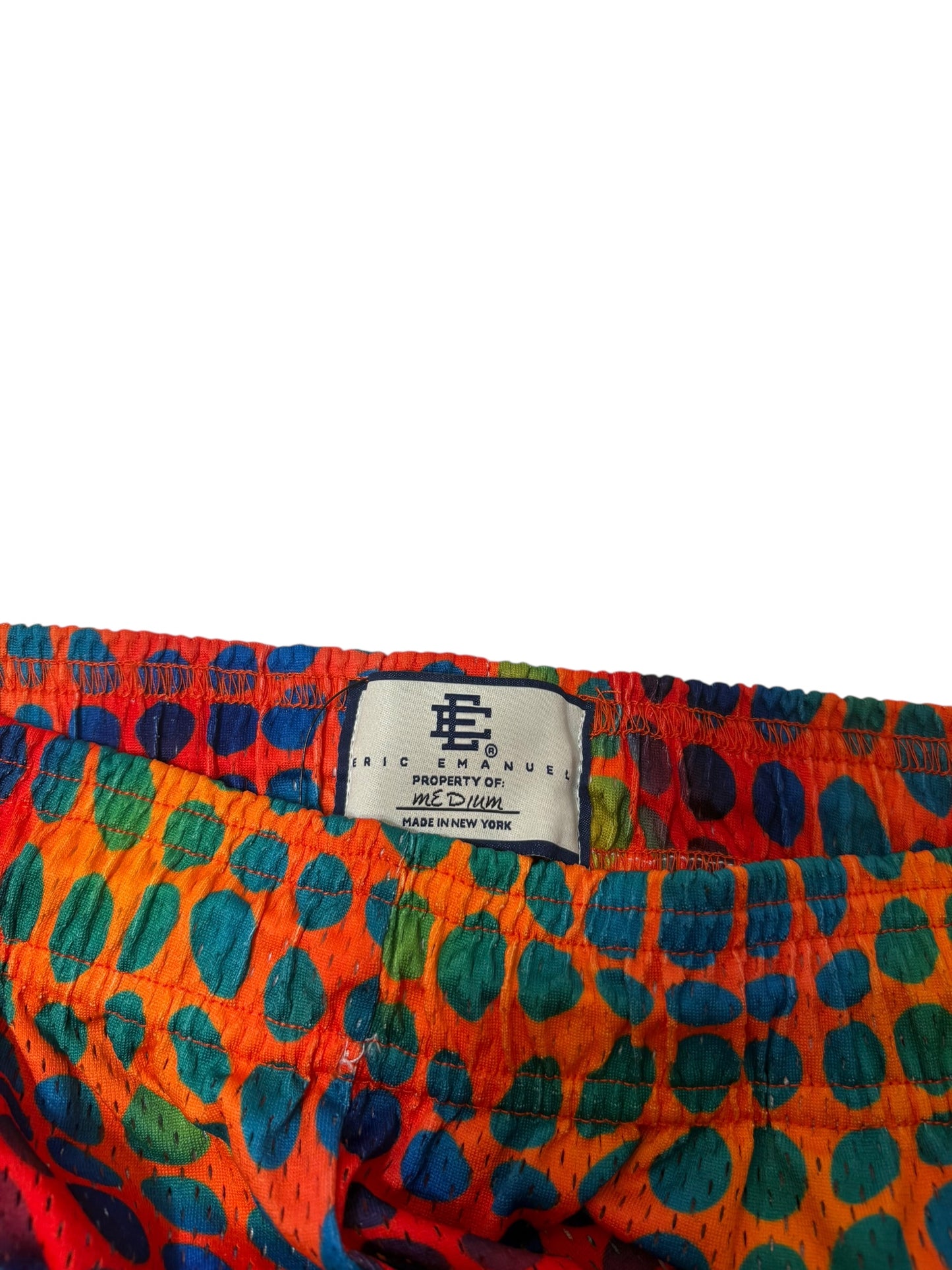 Eric Emanuel SS24 leopard shorts