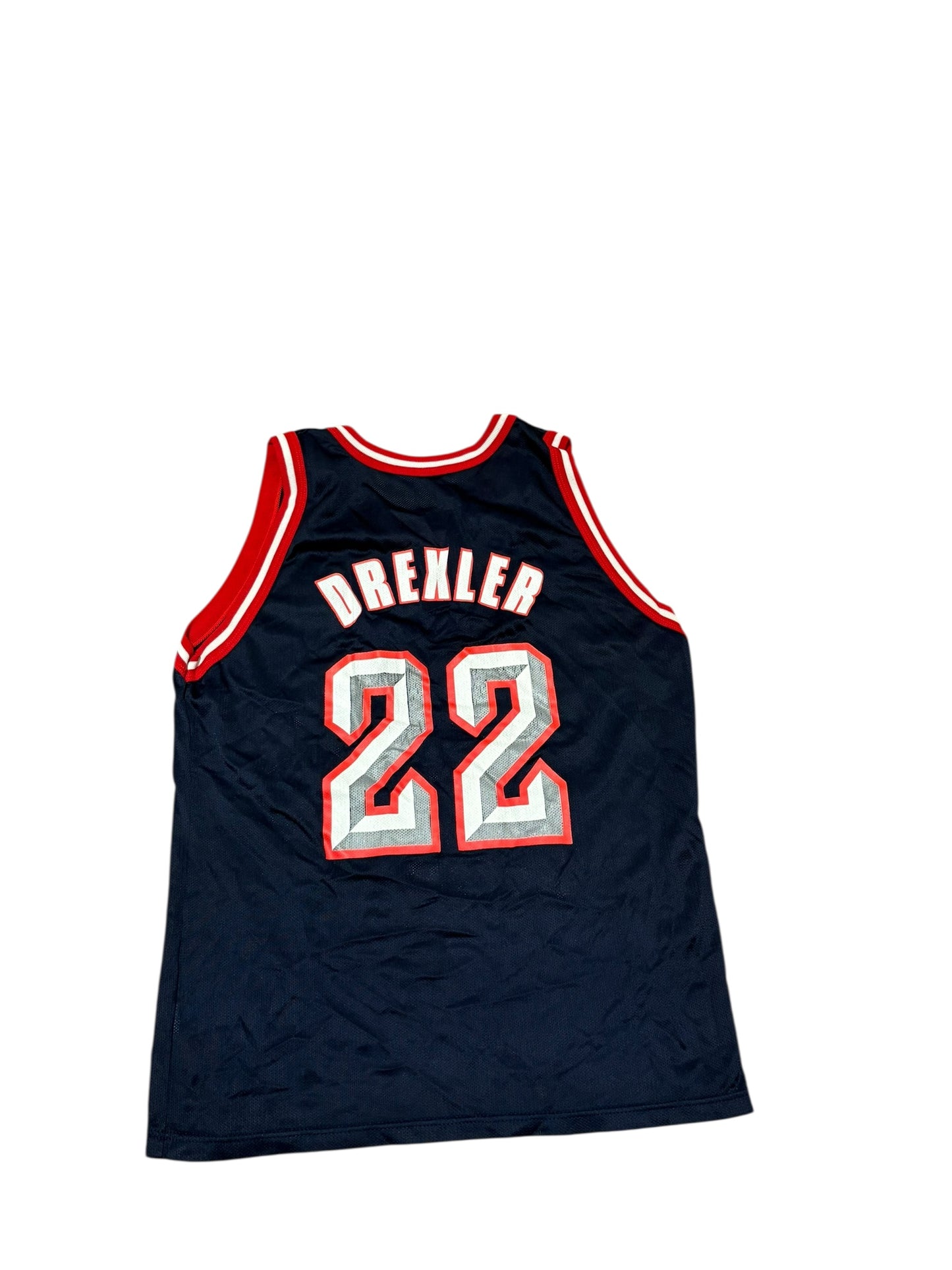 Clyde Drexler Houston Rockets basketball jersey size 44
