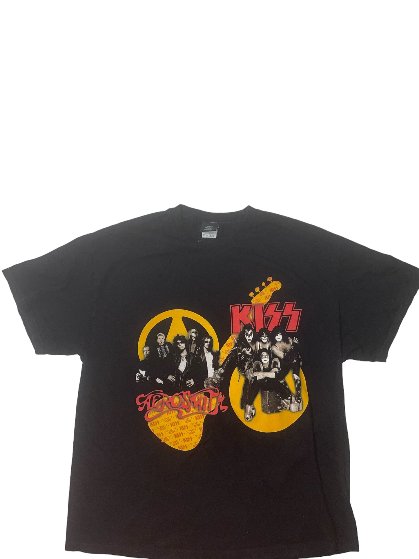 Vintage 2003 Aerosmith KISS tour T shirt