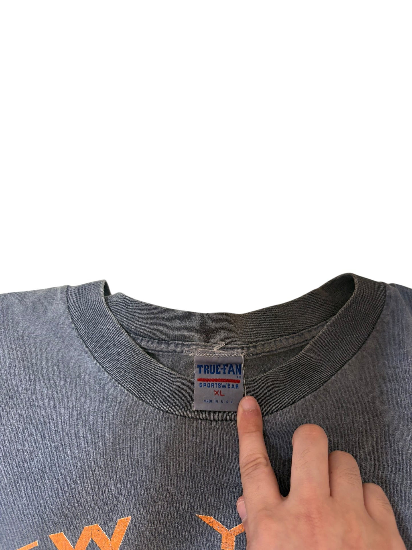 Vintage New York Knicks basketball tee