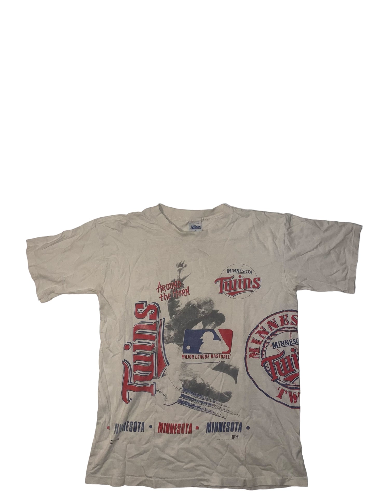 Vintage Minnesota Twins Wraparound T shirt